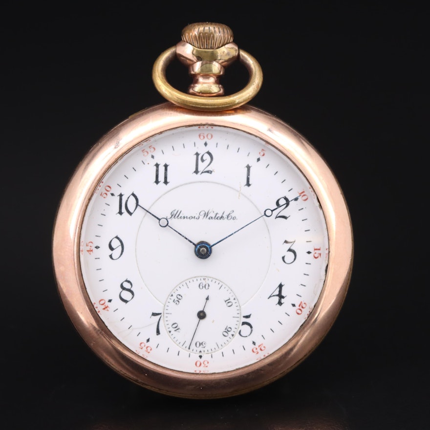 1906 Illinois Gold-Filled Pocket Watch
