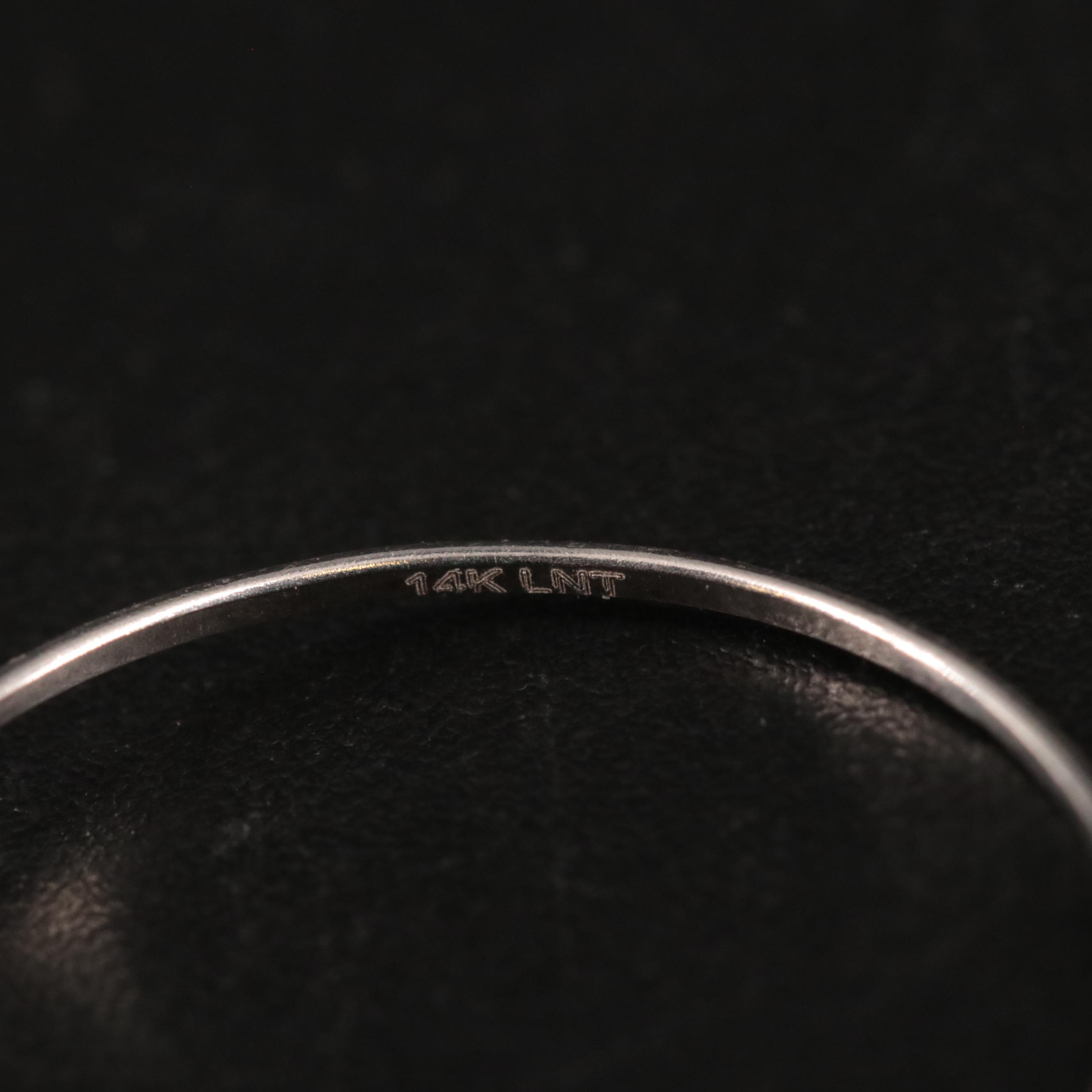 14K 0.29 CT Diamond Ring