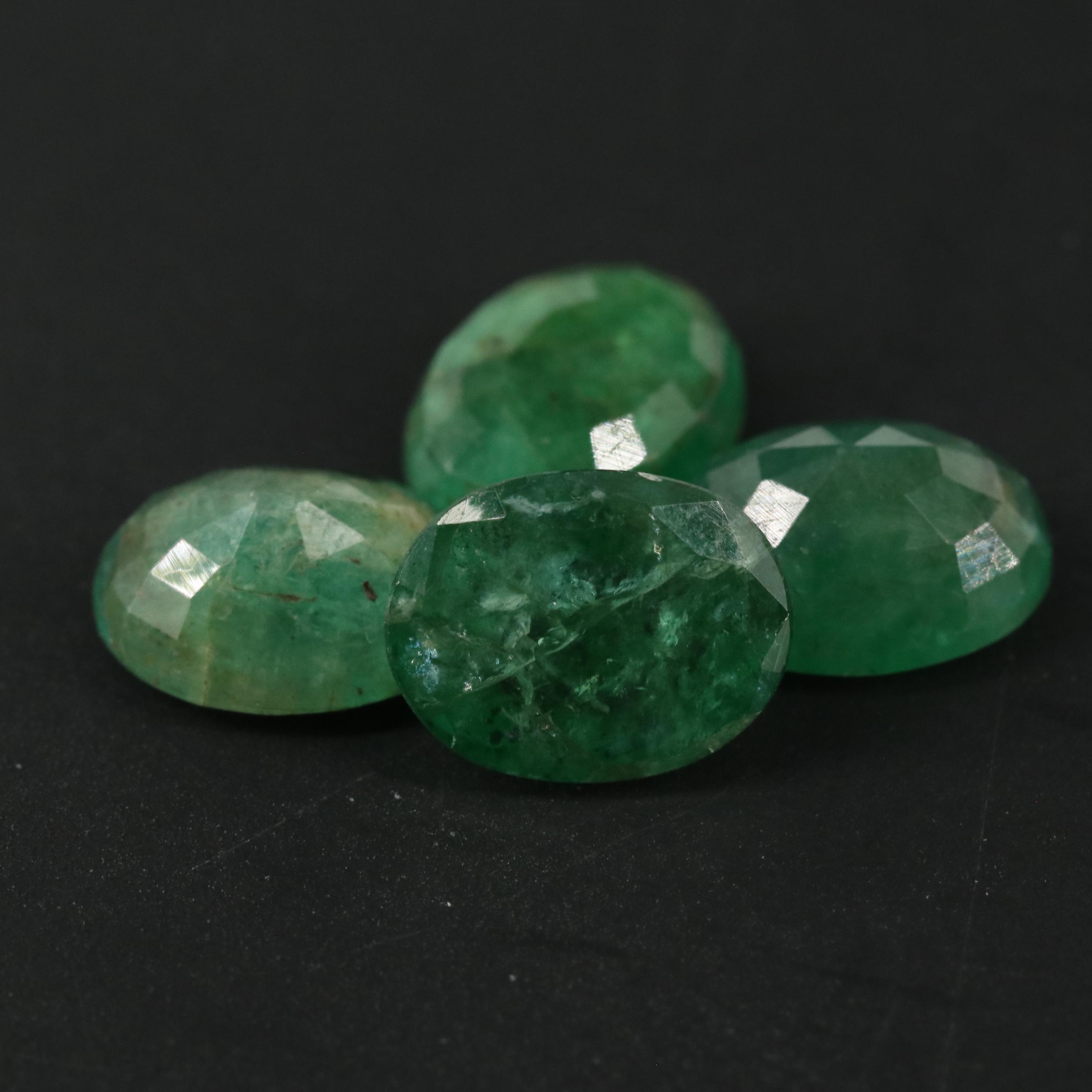 Loose 10.05 CTW Emeralds