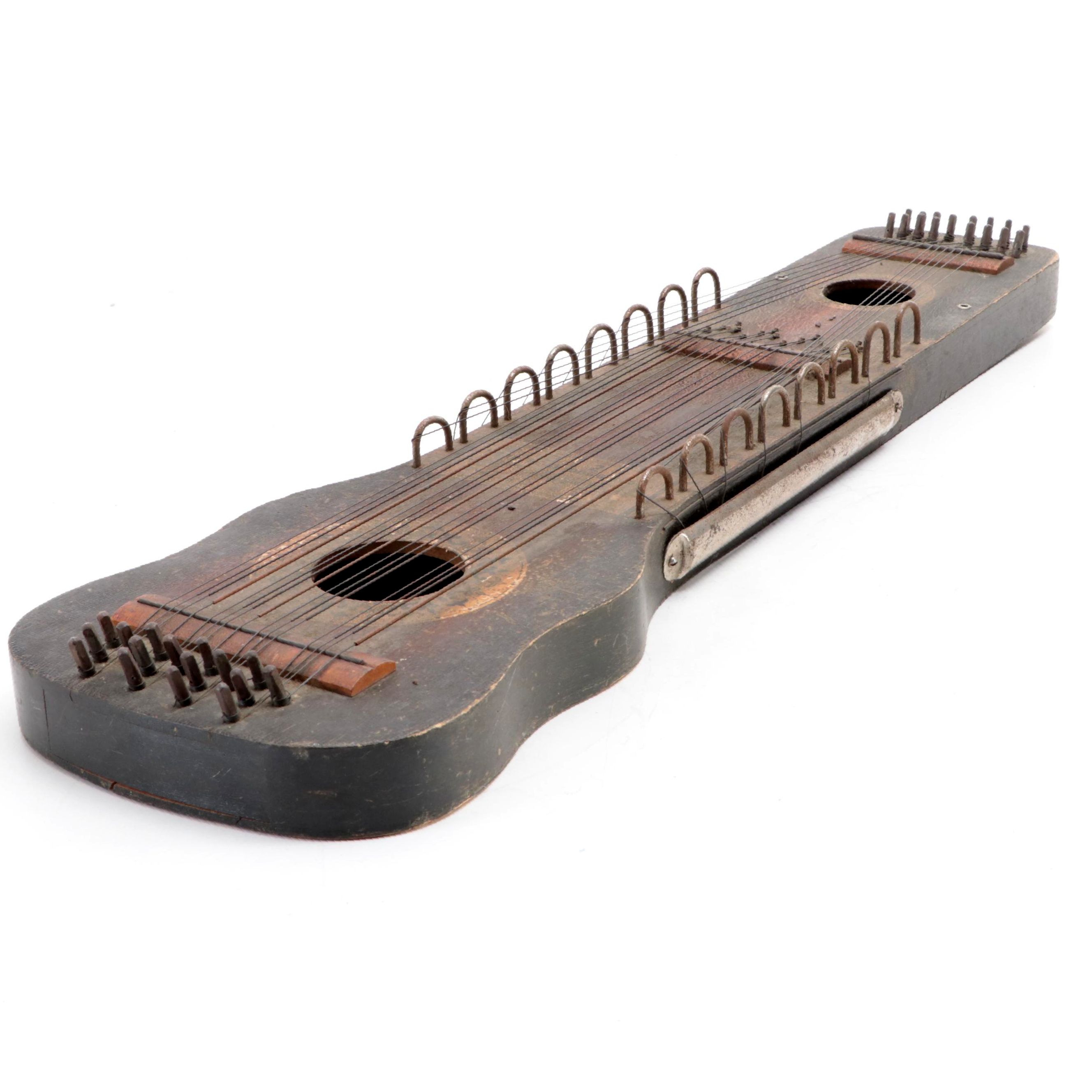 15-String Wood Ukelin, Late 19th/Early 20th Century