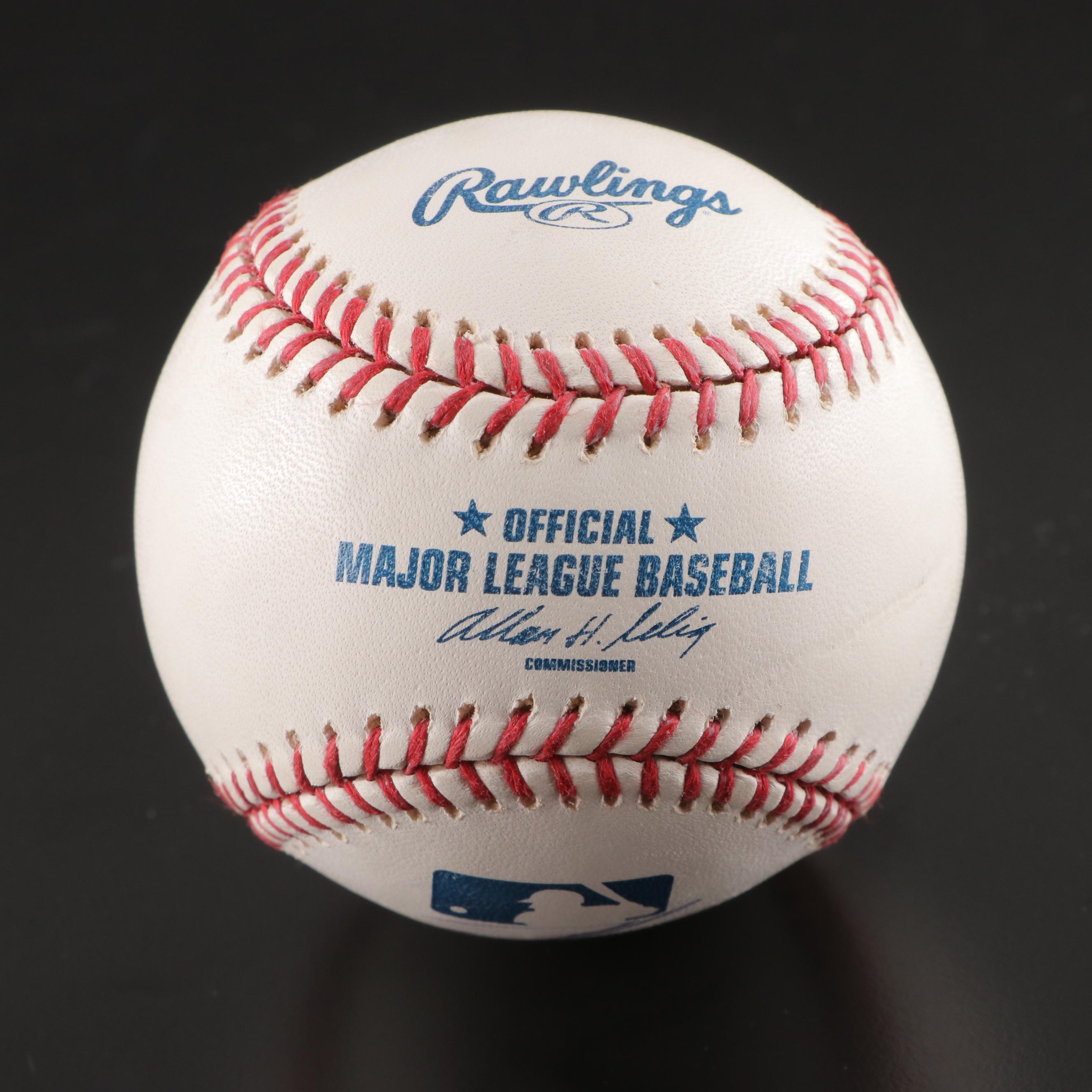 Bell, Ross and La Russa MLB Former Players and Managers Signed Baseballs