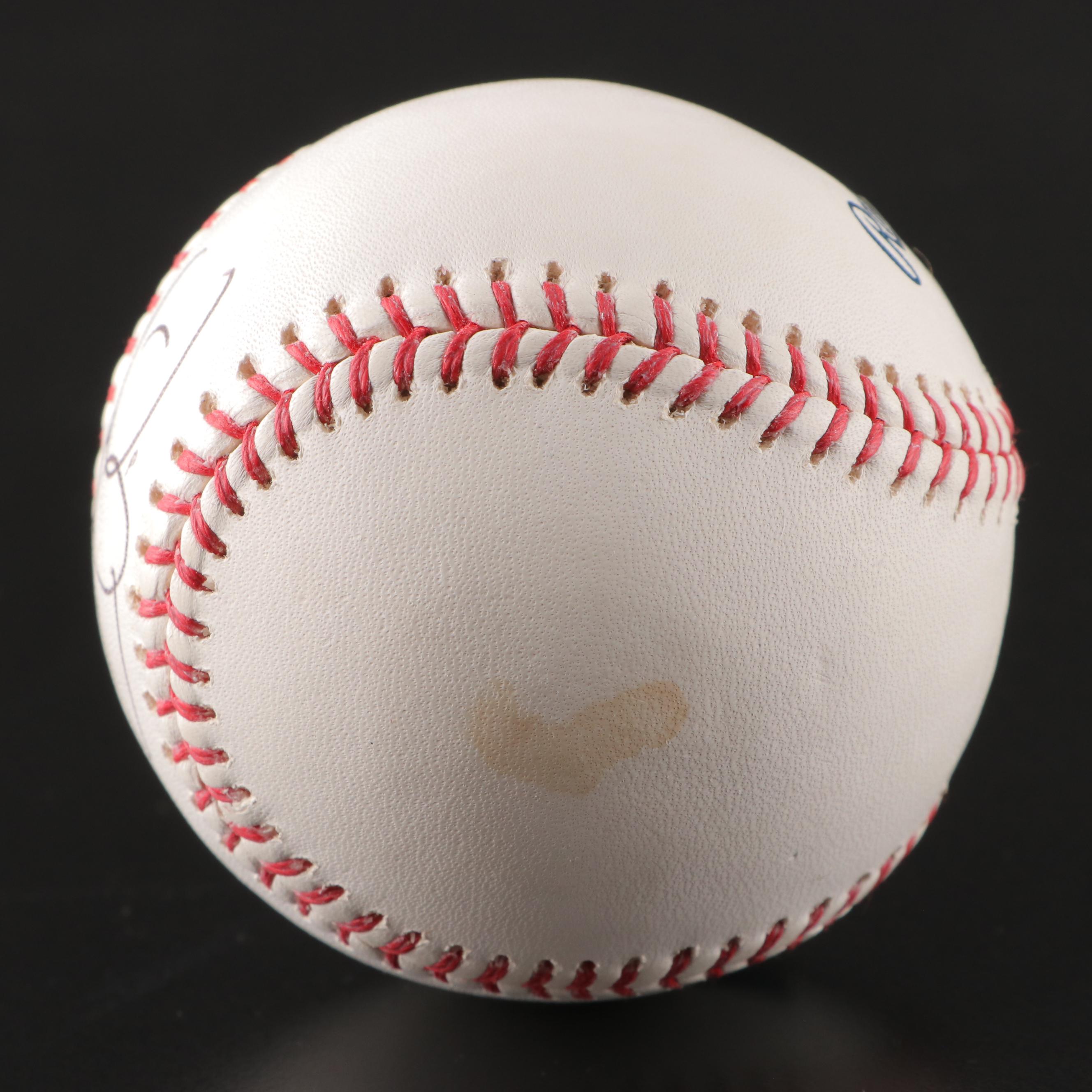 Bell, Ross and La Russa MLB Former Players and Managers Signed Baseballs