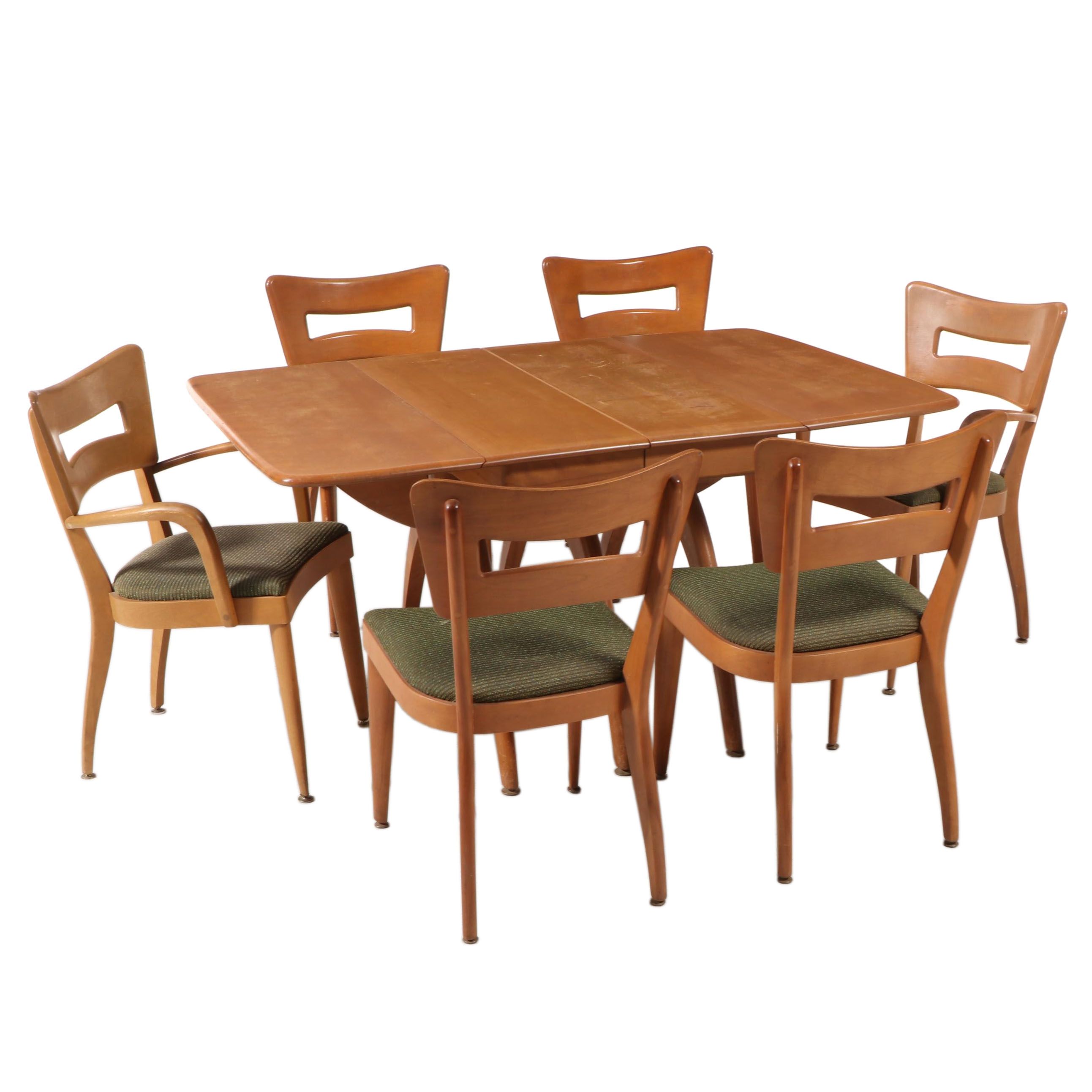 Seven-Piece Heywood-Wakefield Mid Century Modern Dining Set