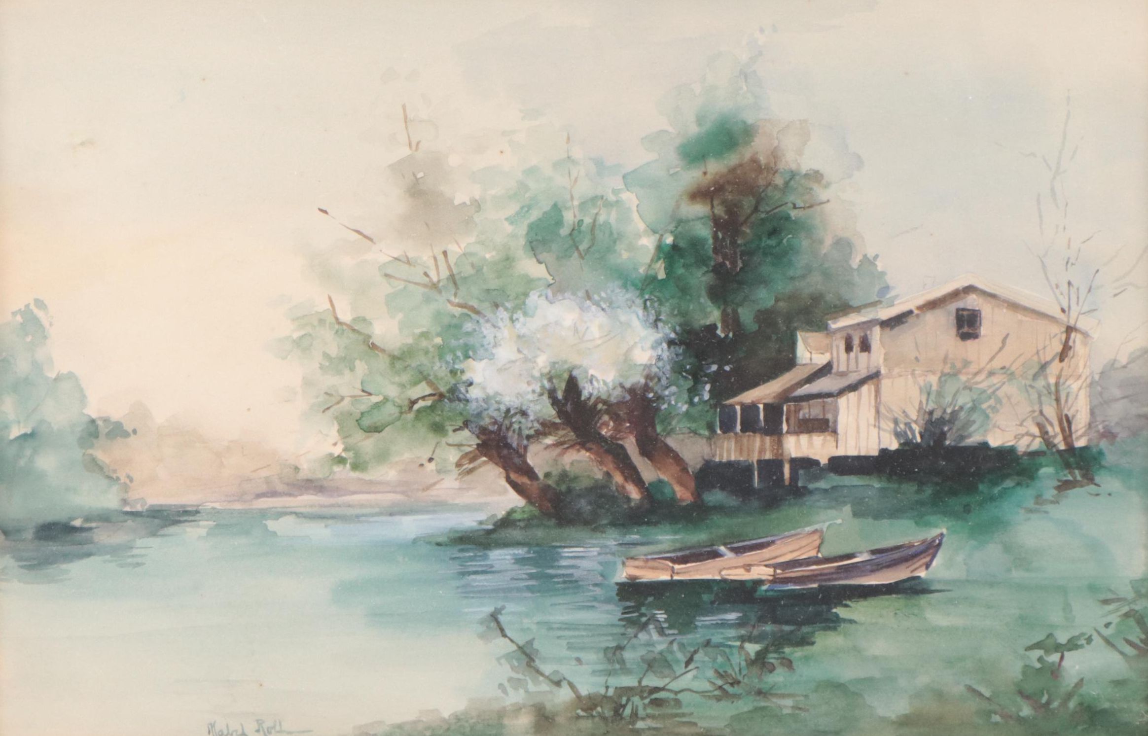 Landscape Watercolor Painting