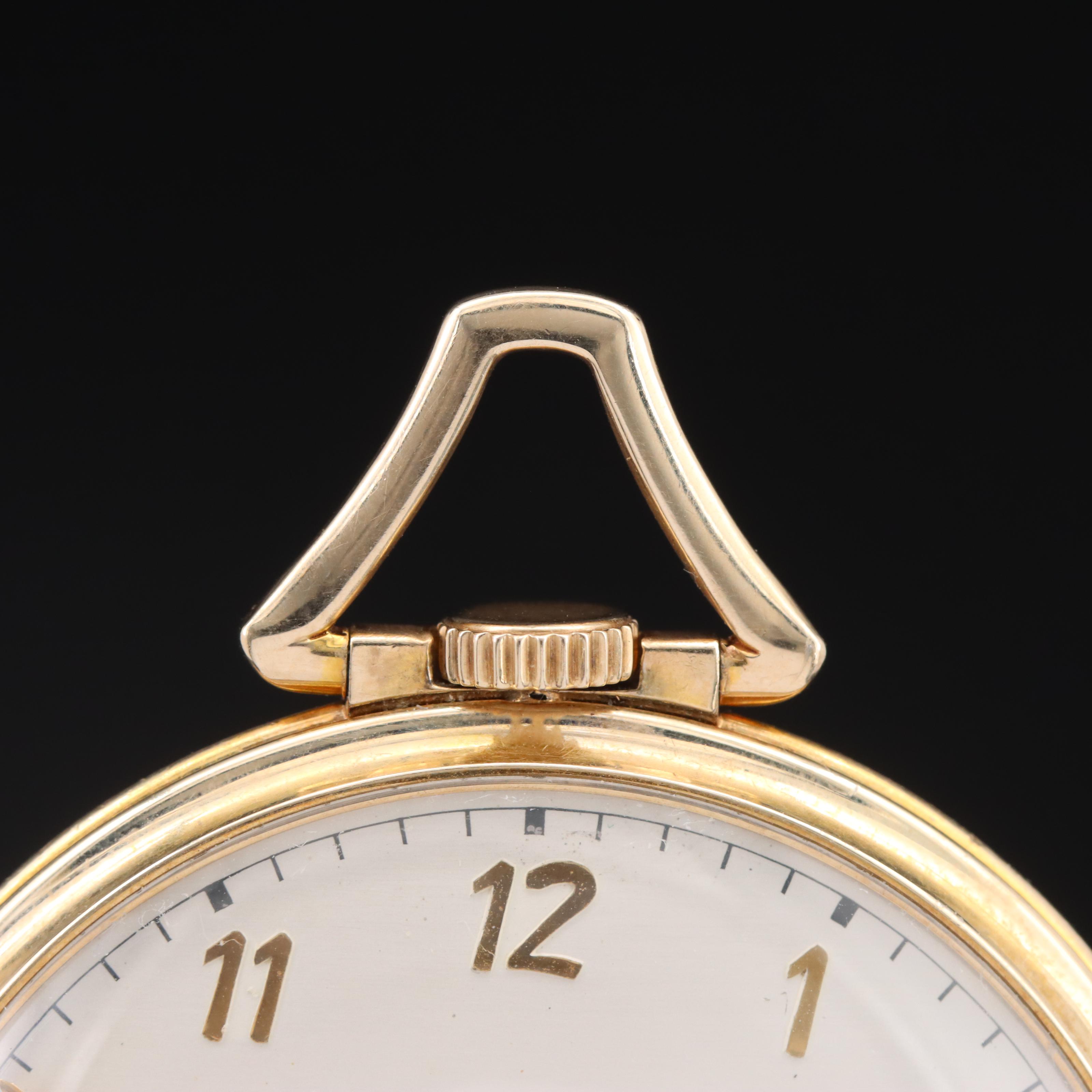 Gruen Veri-Thin Gold-Filled Pocket Watch