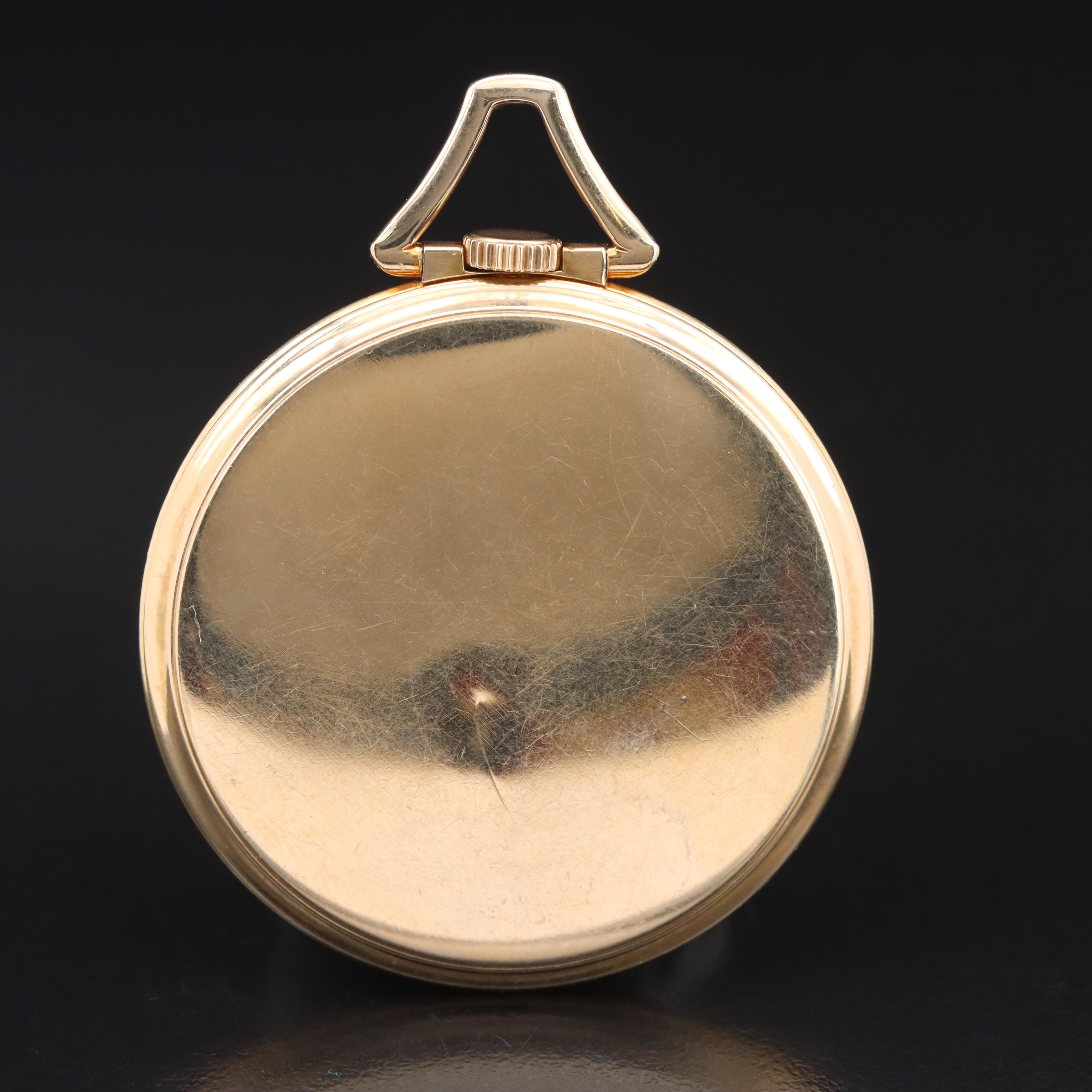 Gruen Veri-Thin Gold-Filled Pocket Watch