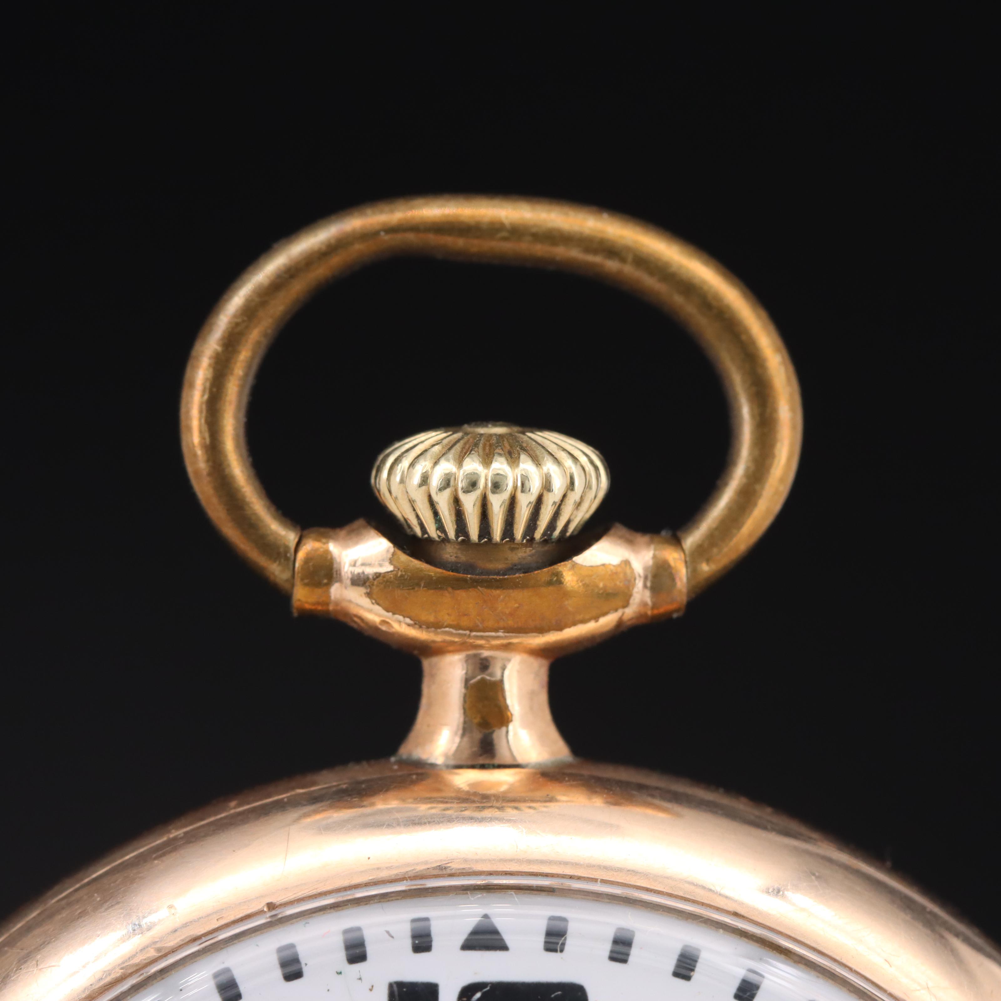 1930 Illinois Gold-Filled Pocket Watch