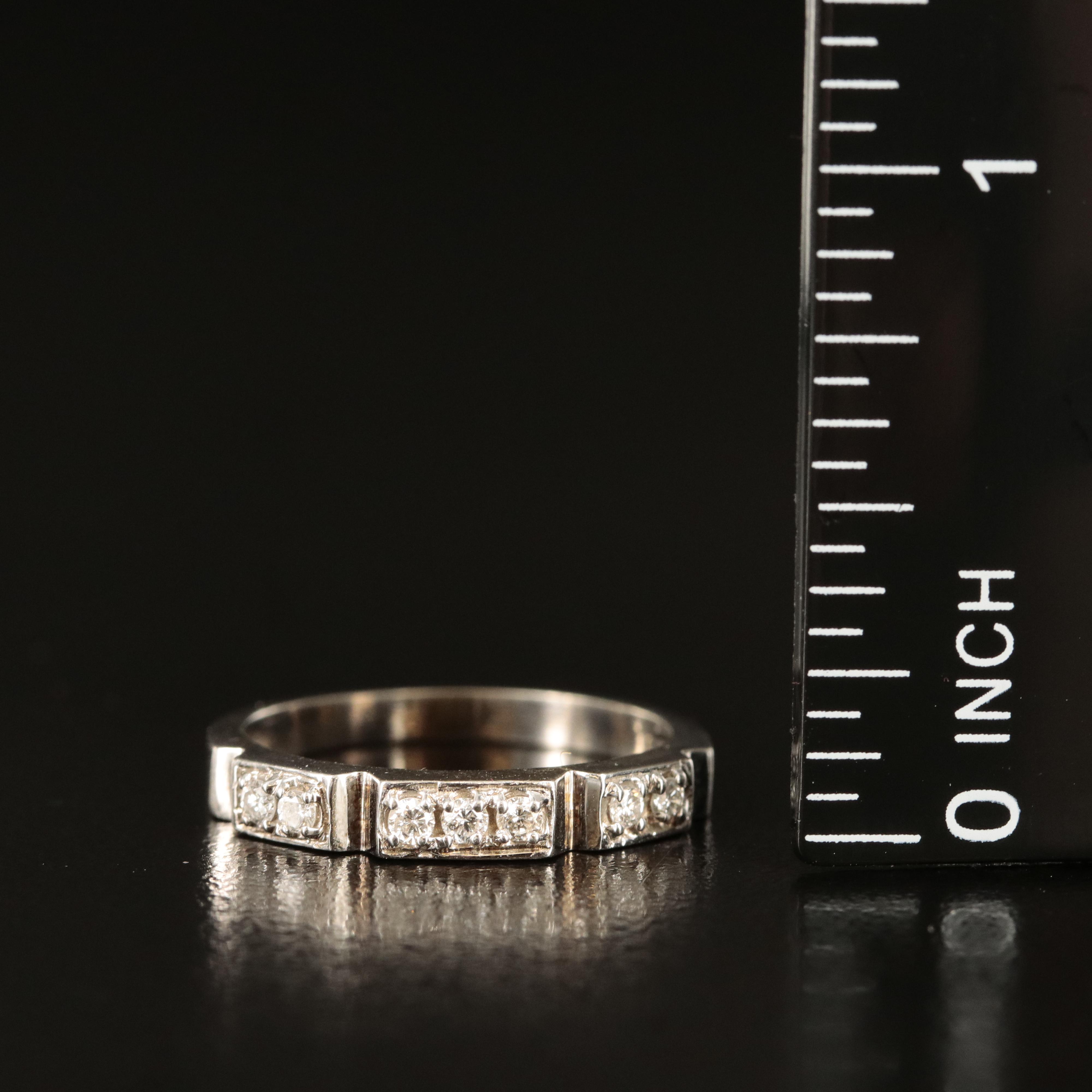 14K 0.15 CTW Diamond Band
