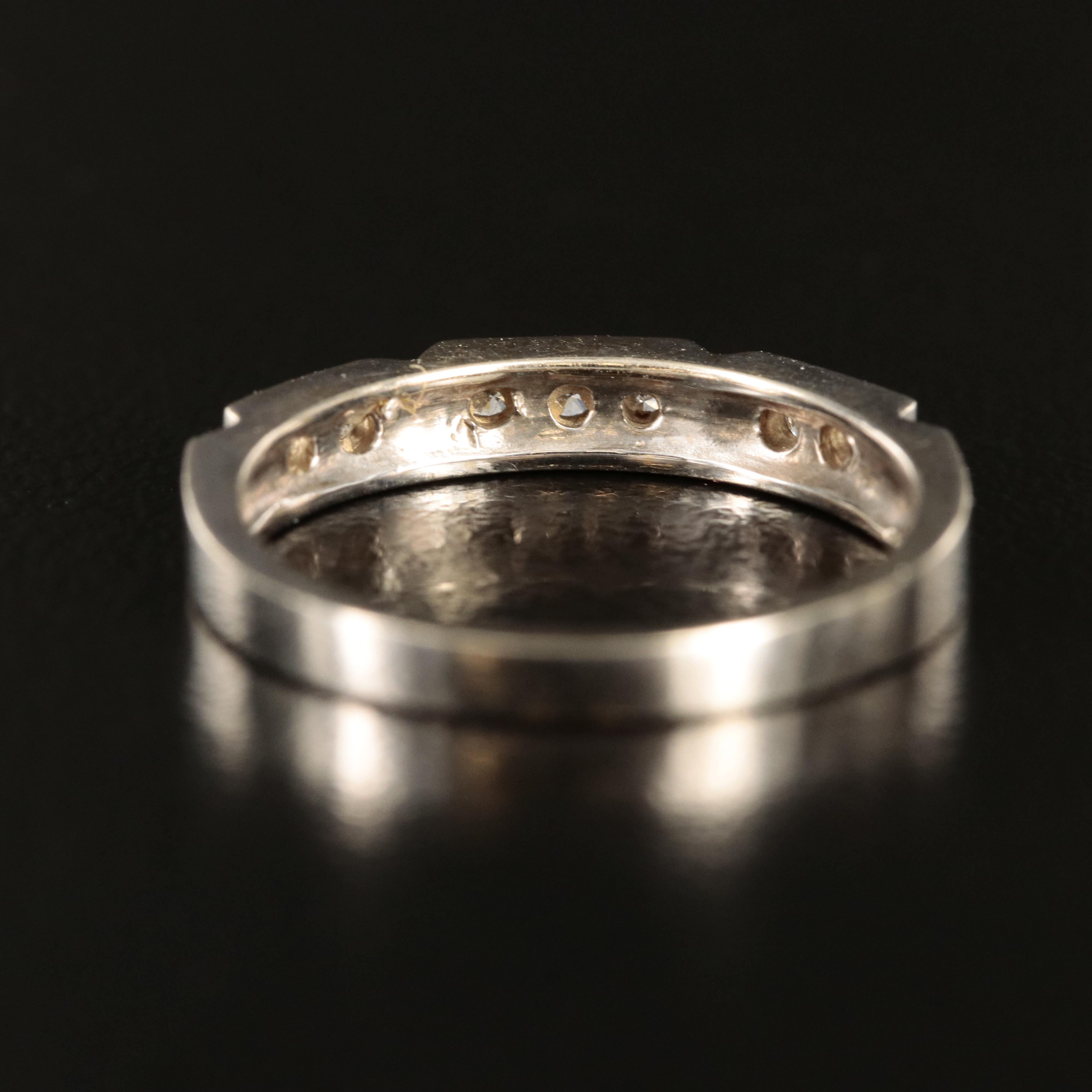 14K 0.15 CTW Diamond Band