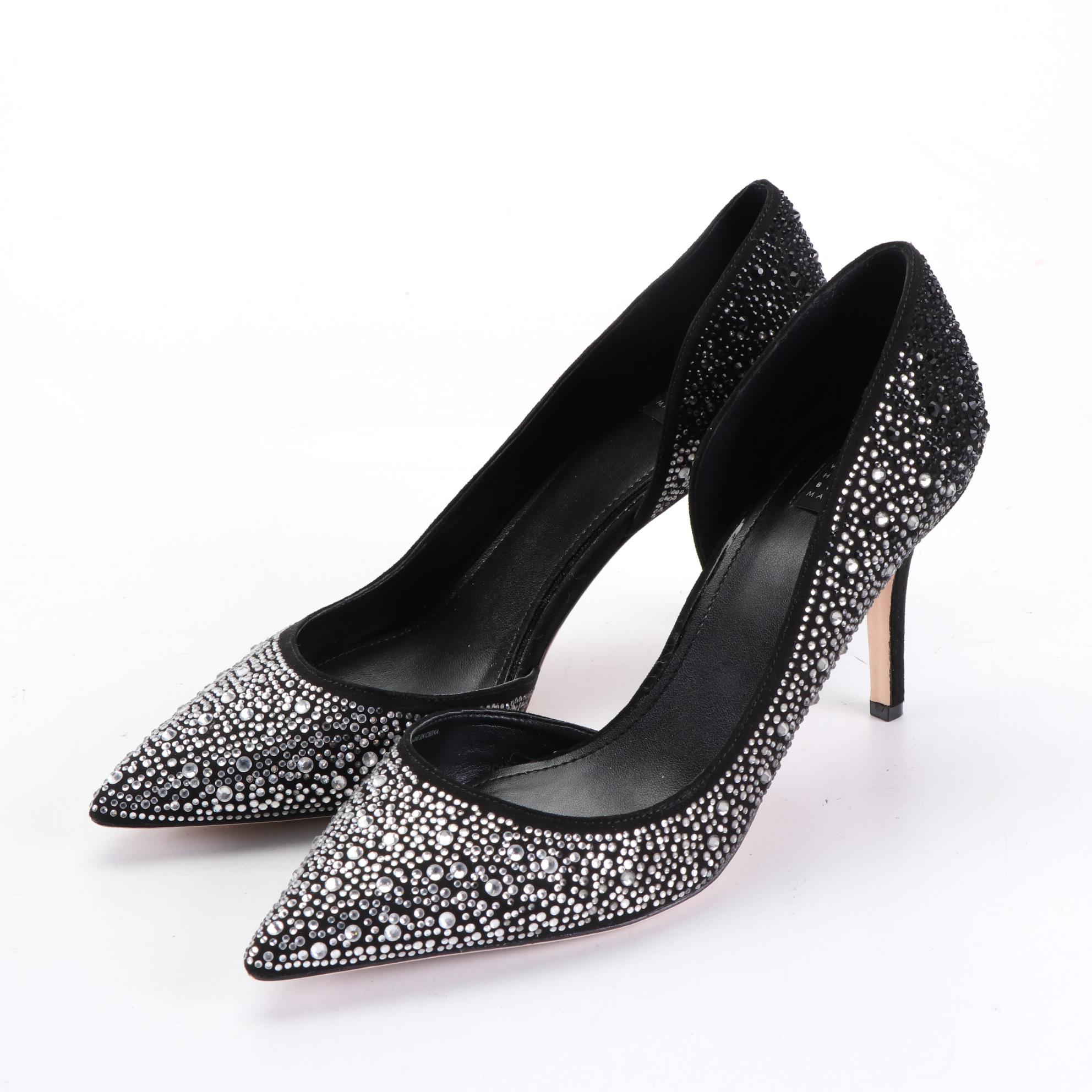 Alfani Booties and White House Black Market Embellished Pumps with Box