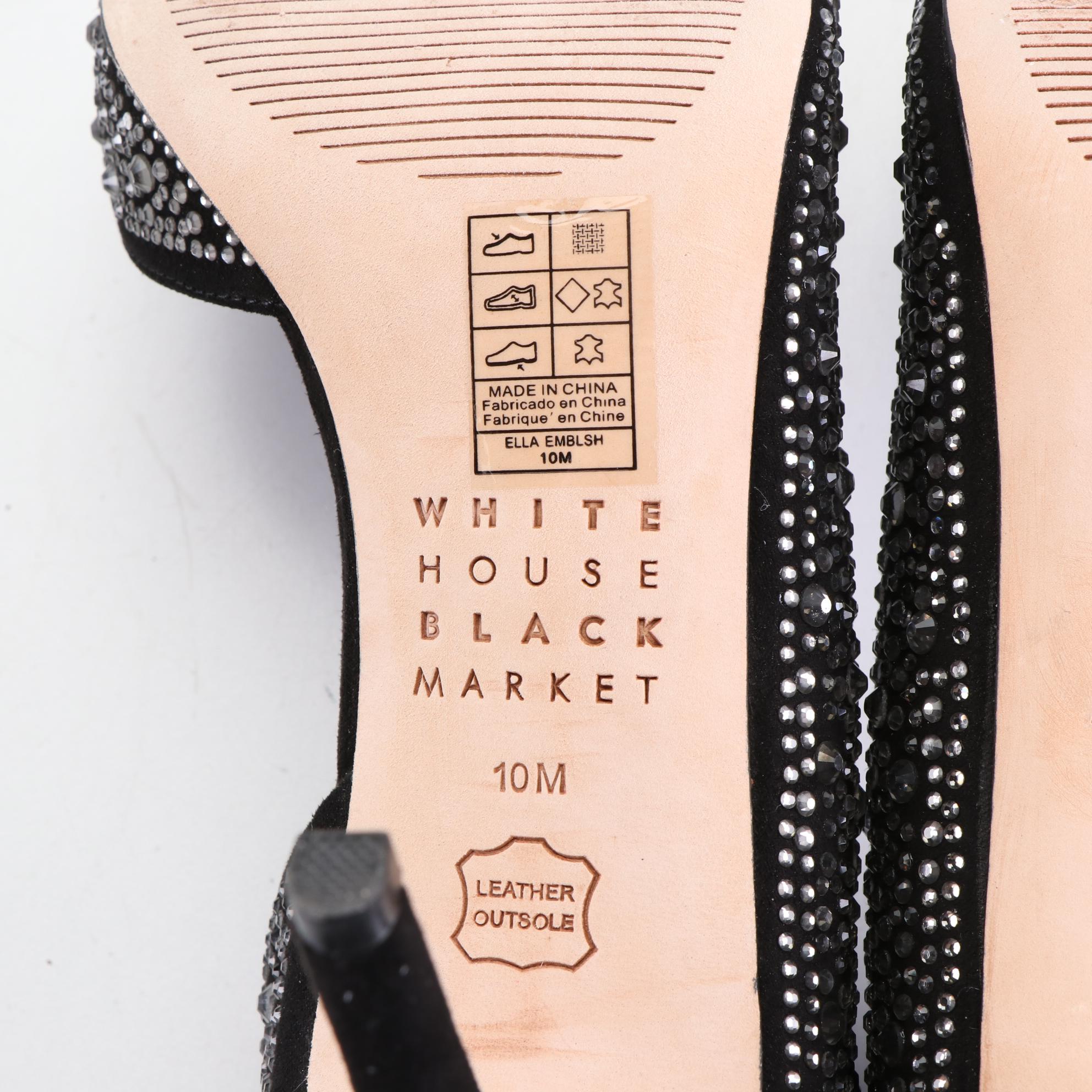 Alfani Booties and White House Black Market Embellished Pumps with Box