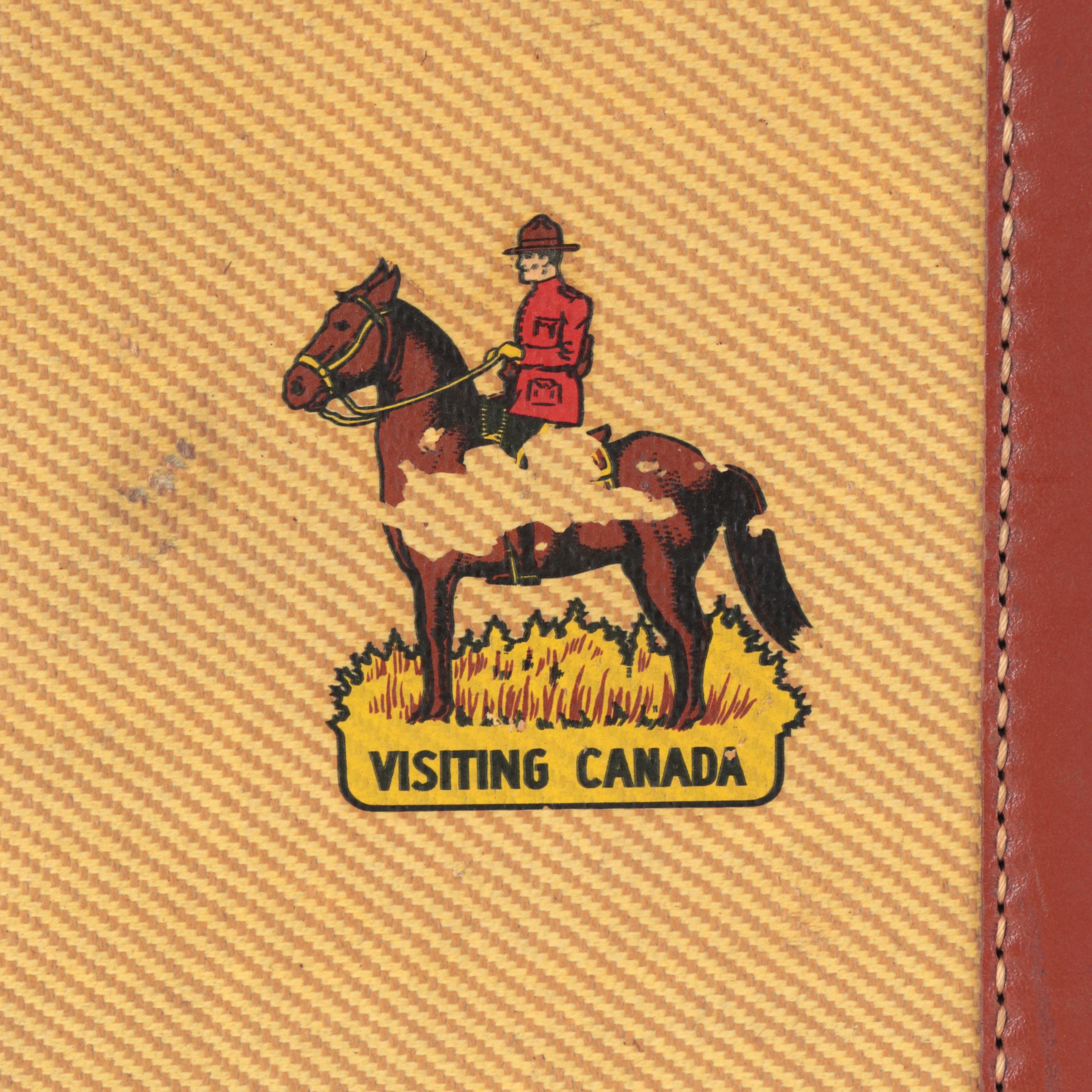 Vintage Hardshell Suitcase