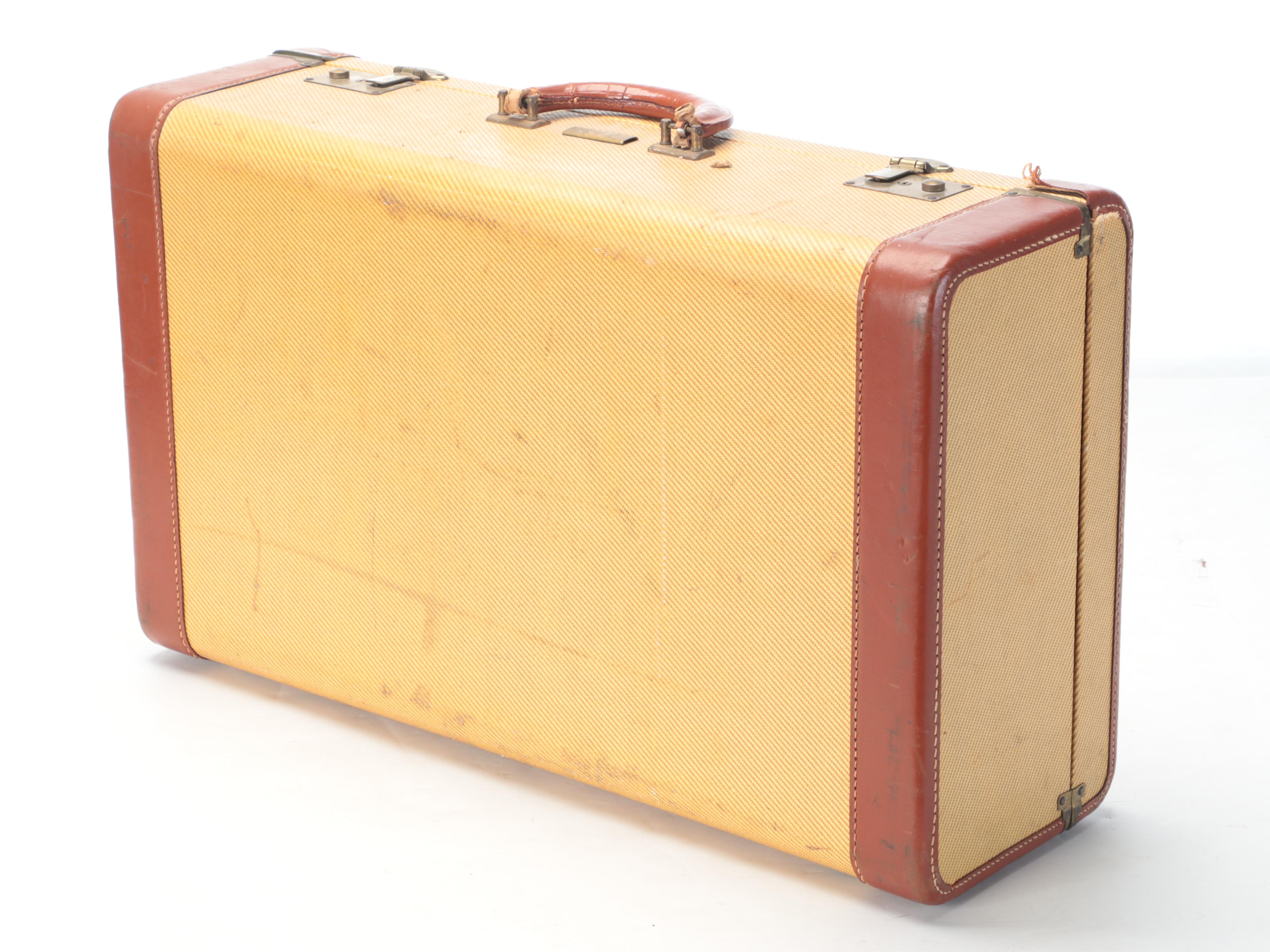 Vintage Hardshell Suitcase