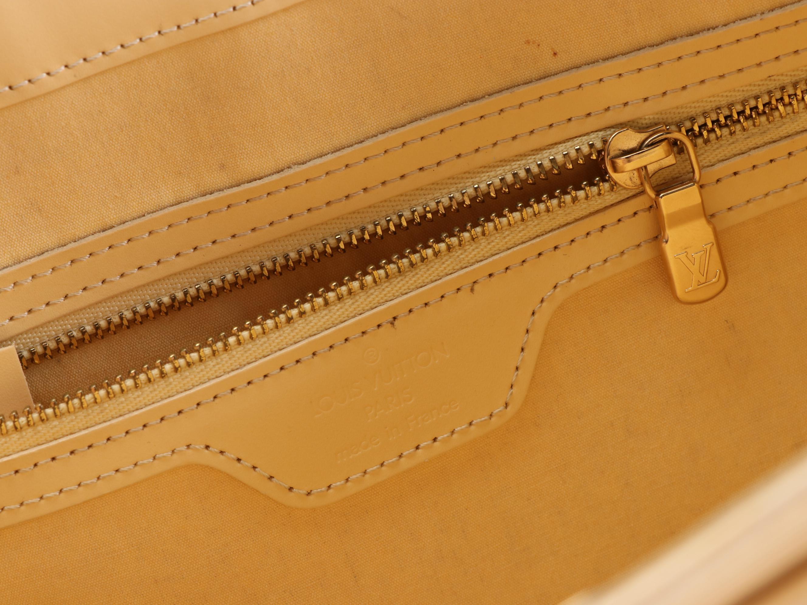 Louis Vuitton Saint Tropez Tote Bag in Vanilla Epi Leather