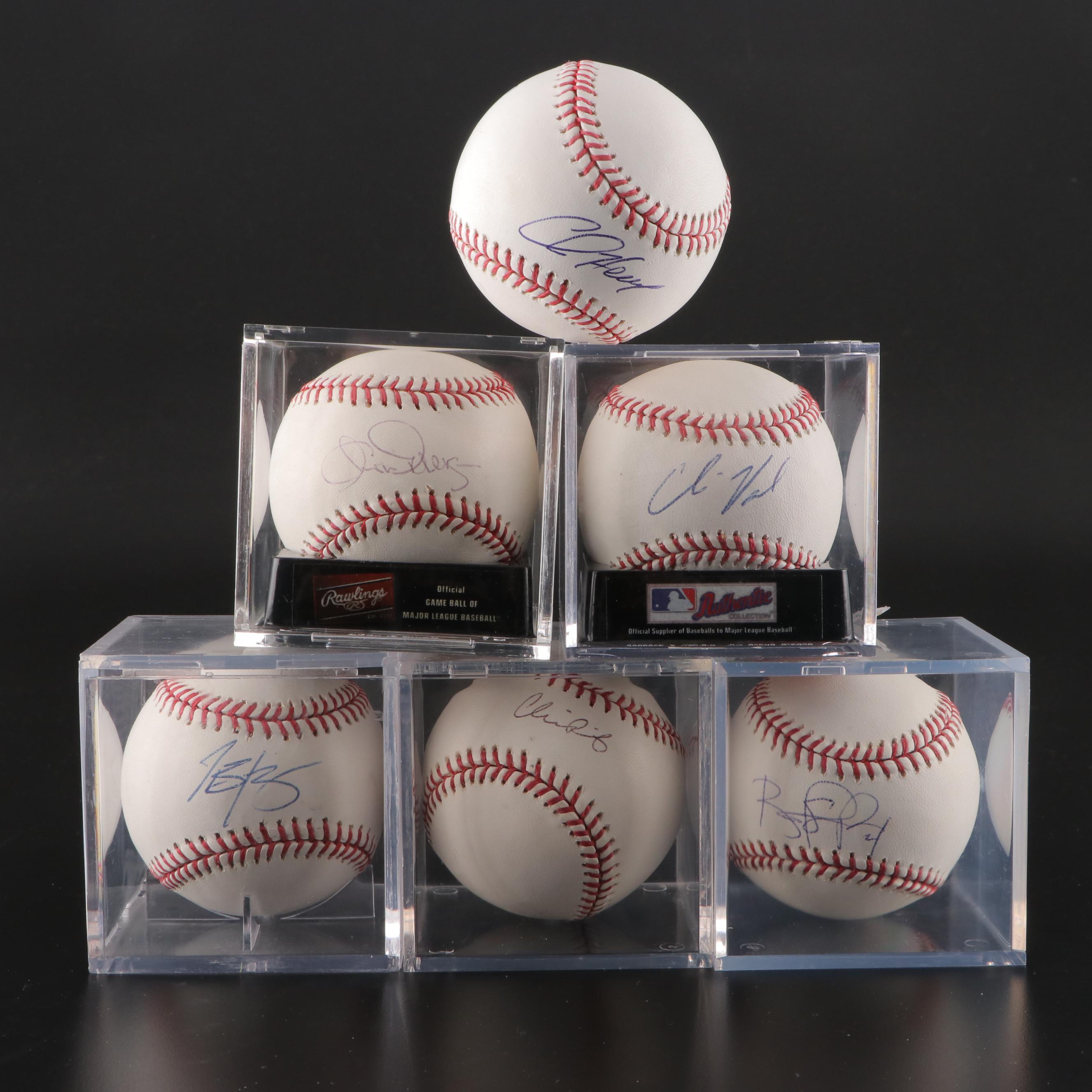 Cincinnati Reds Phillips, Frazier, Heisey, Dickerson and More Signed Baseballs