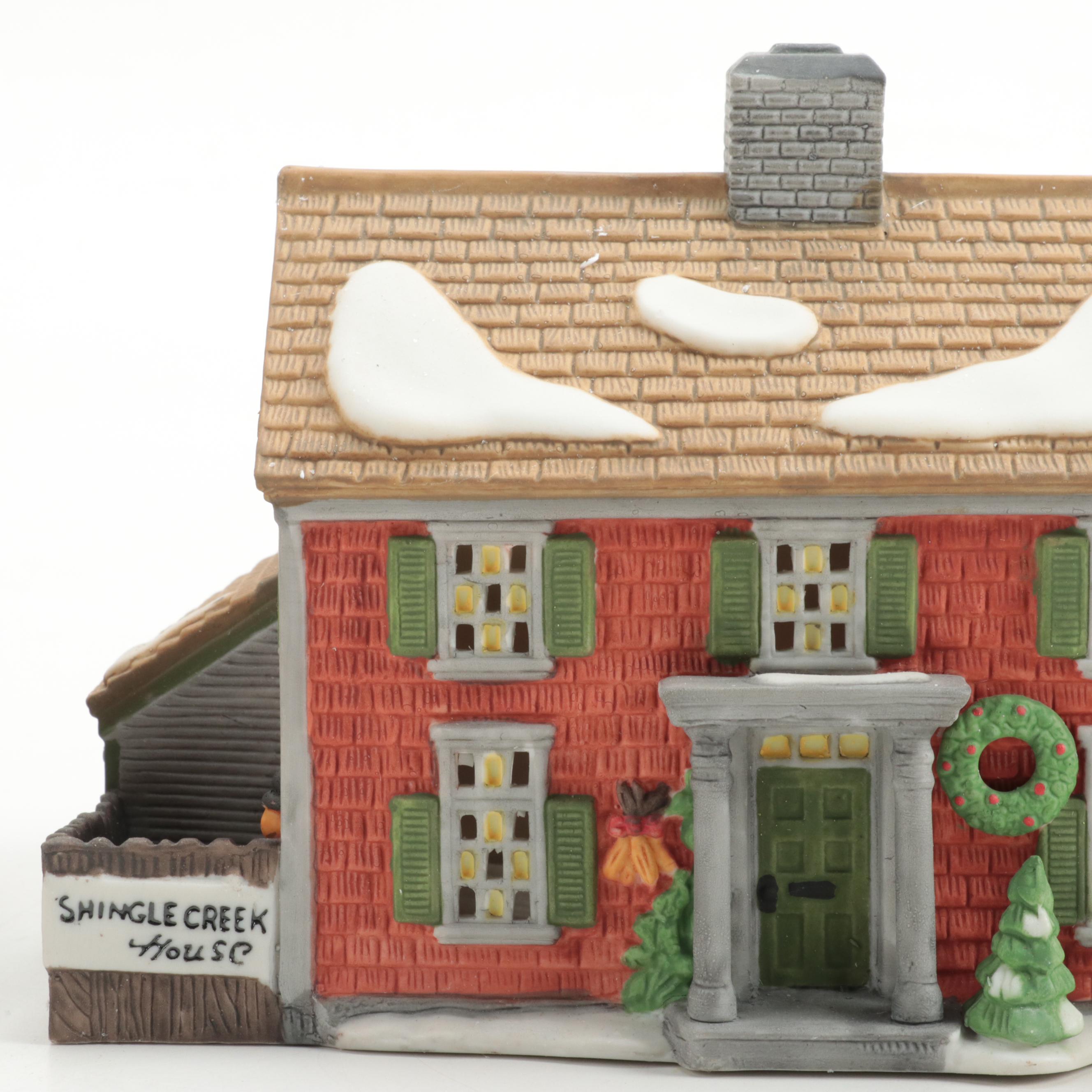 Department 56 New England Village Series Porcelain Houses
