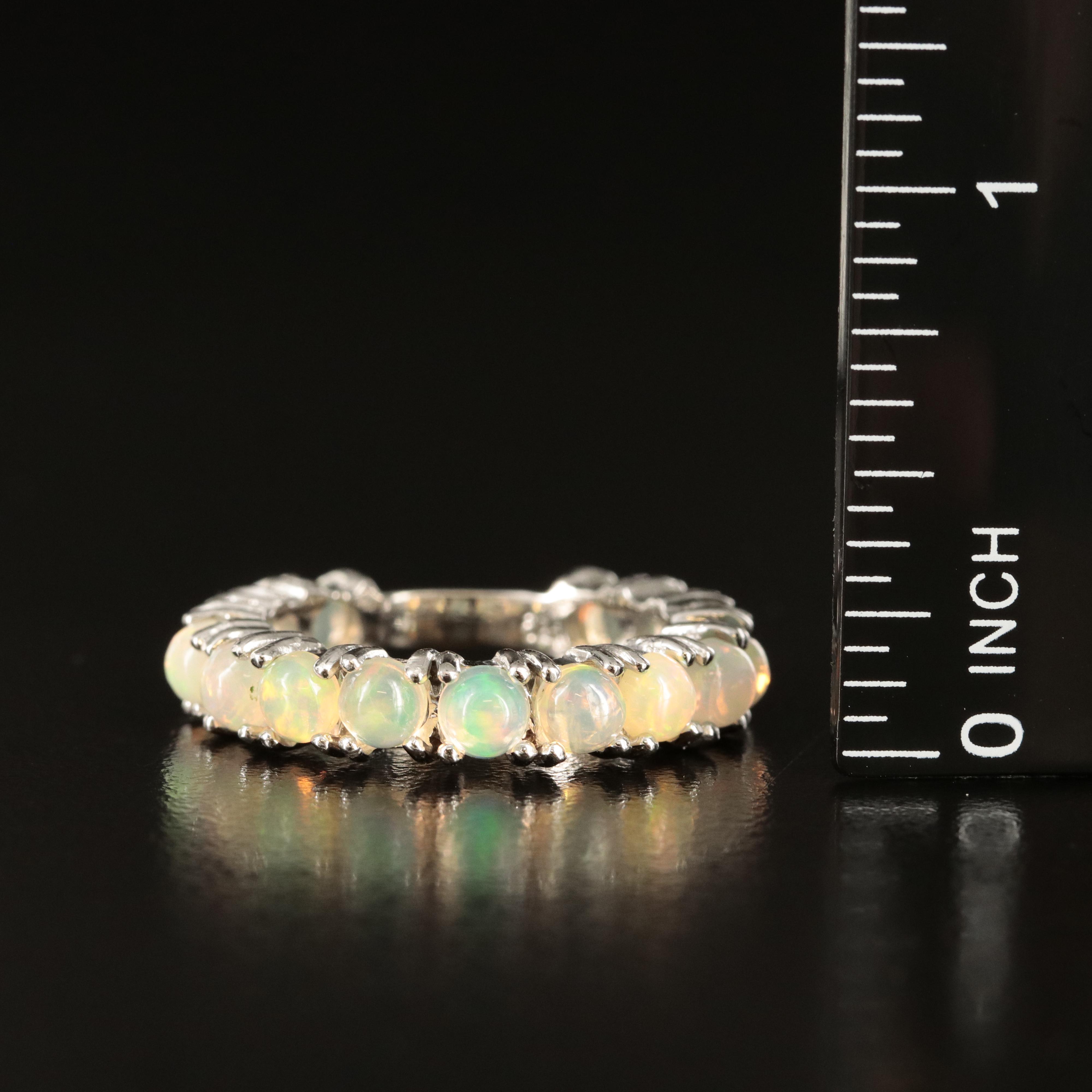 Sterling Opal Band