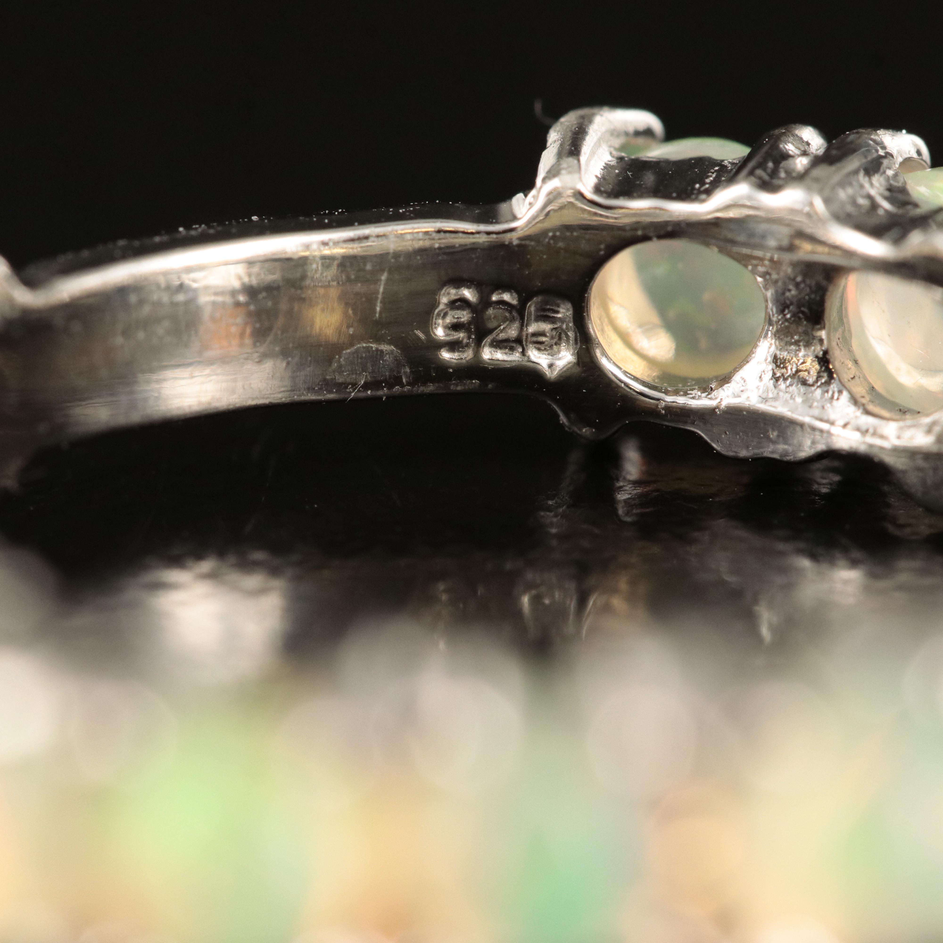 Sterling Opal Band