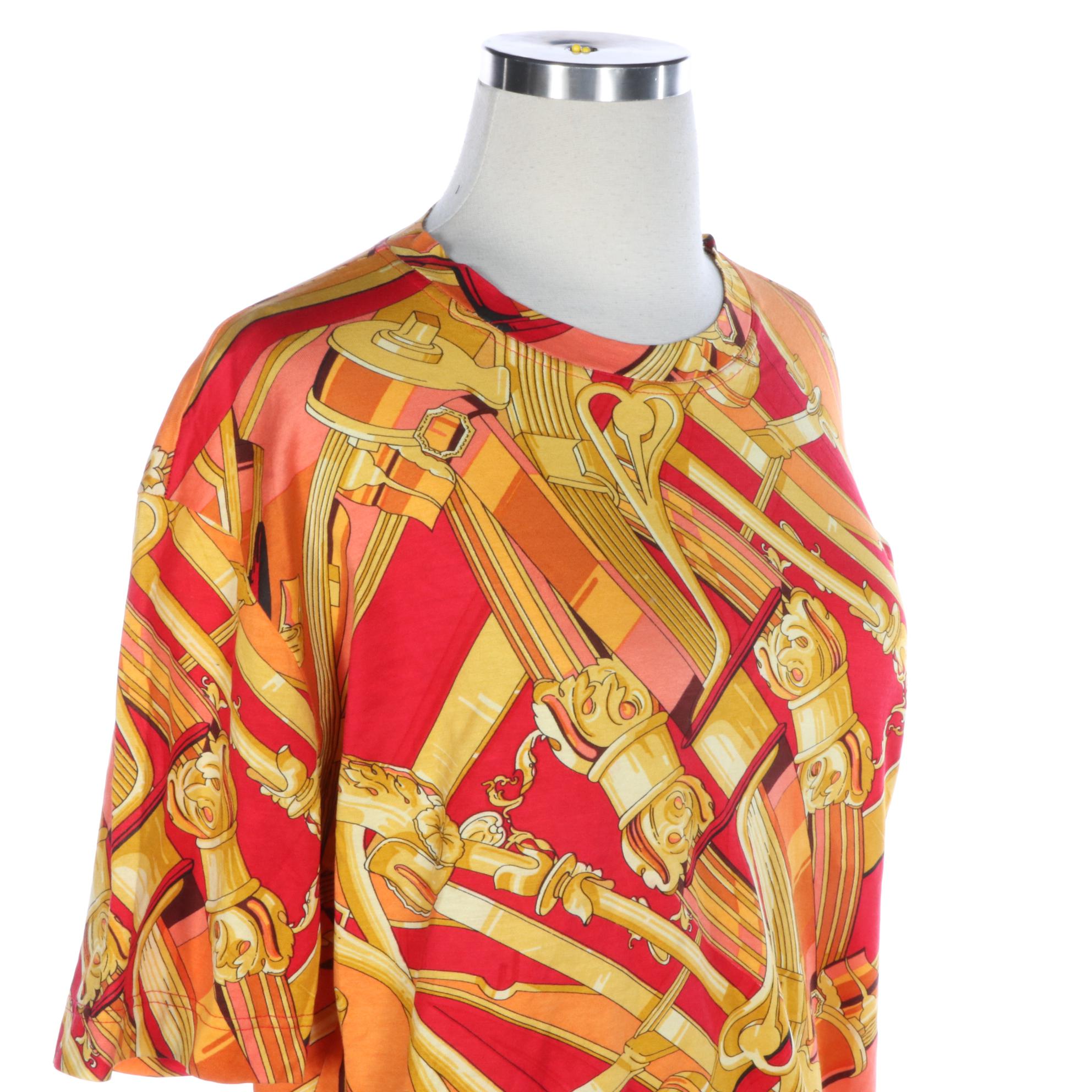 Hermès "Rythmes" Shirt in Mercerized Cotton