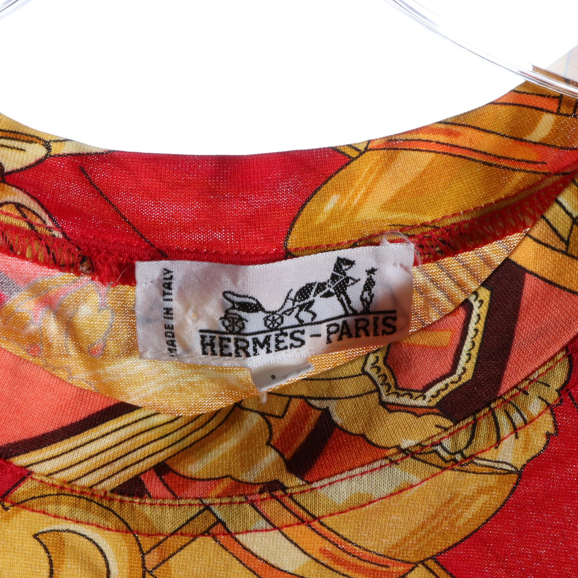 Hermès "Rythmes" Shirt in Mercerized Cotton