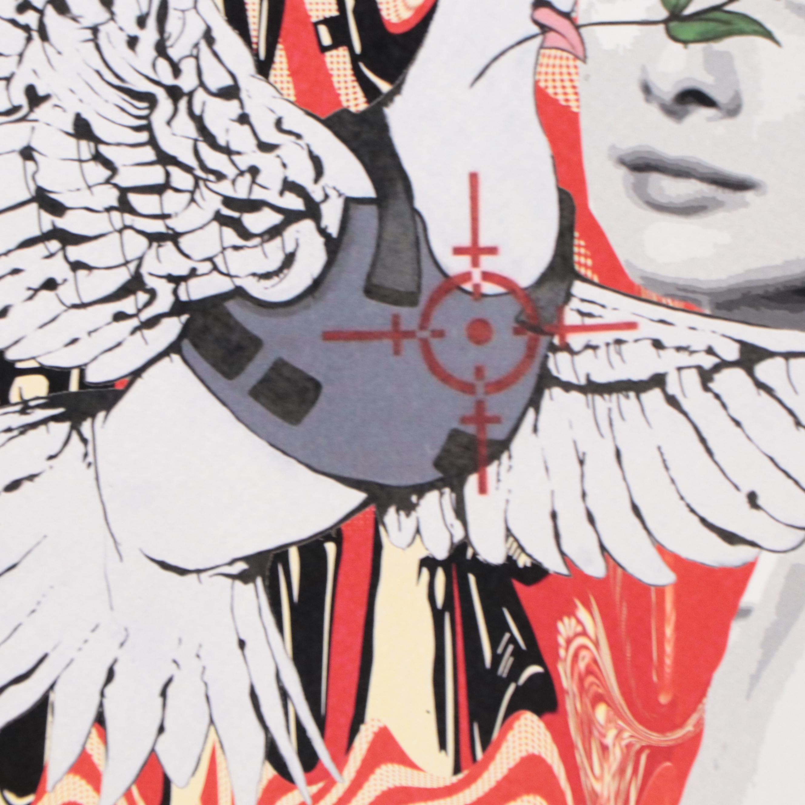 Death NYC Pop Art Graphic Print of Audrey Hepburn, 2022