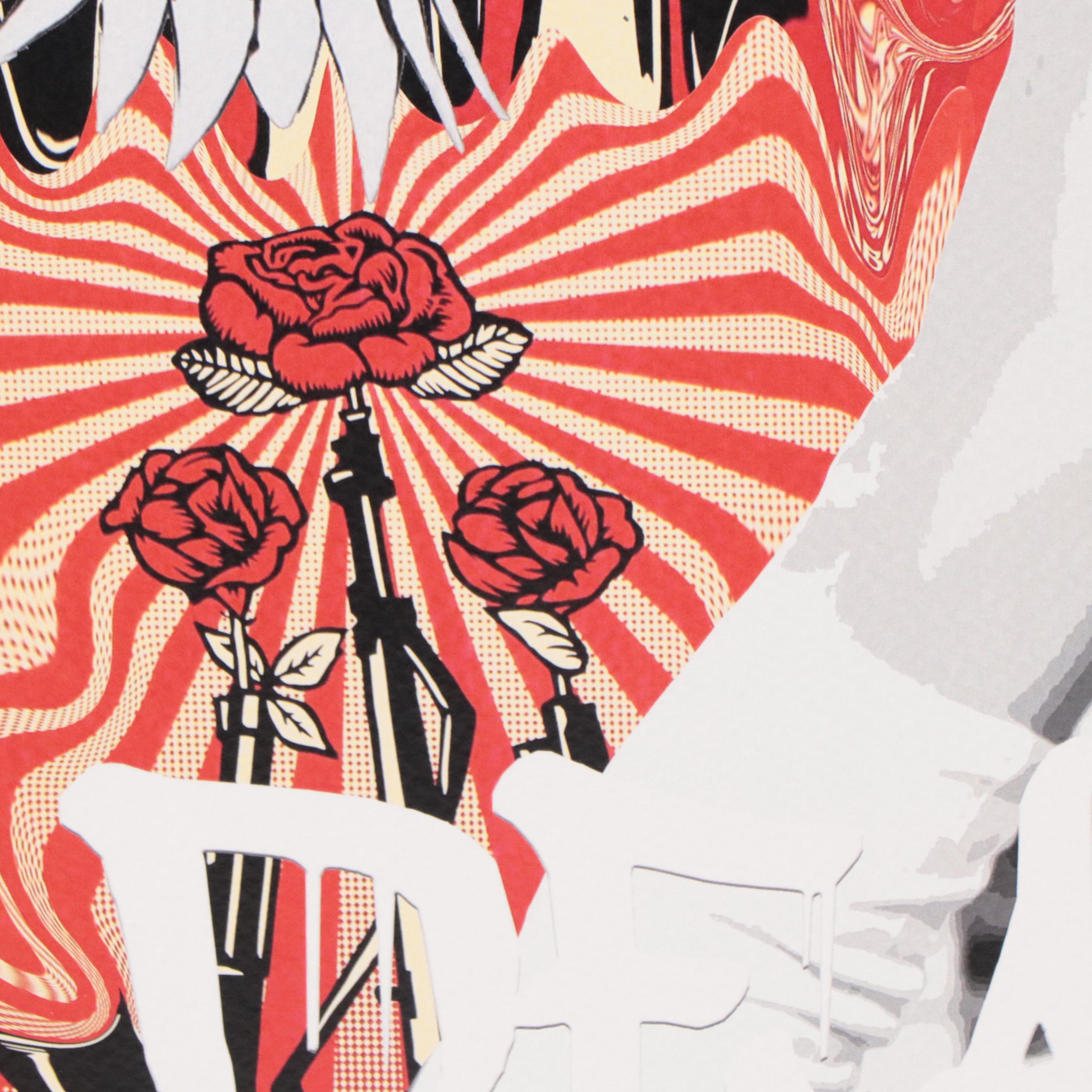 Death NYC Pop Art Graphic Print of Audrey Hepburn, 2022