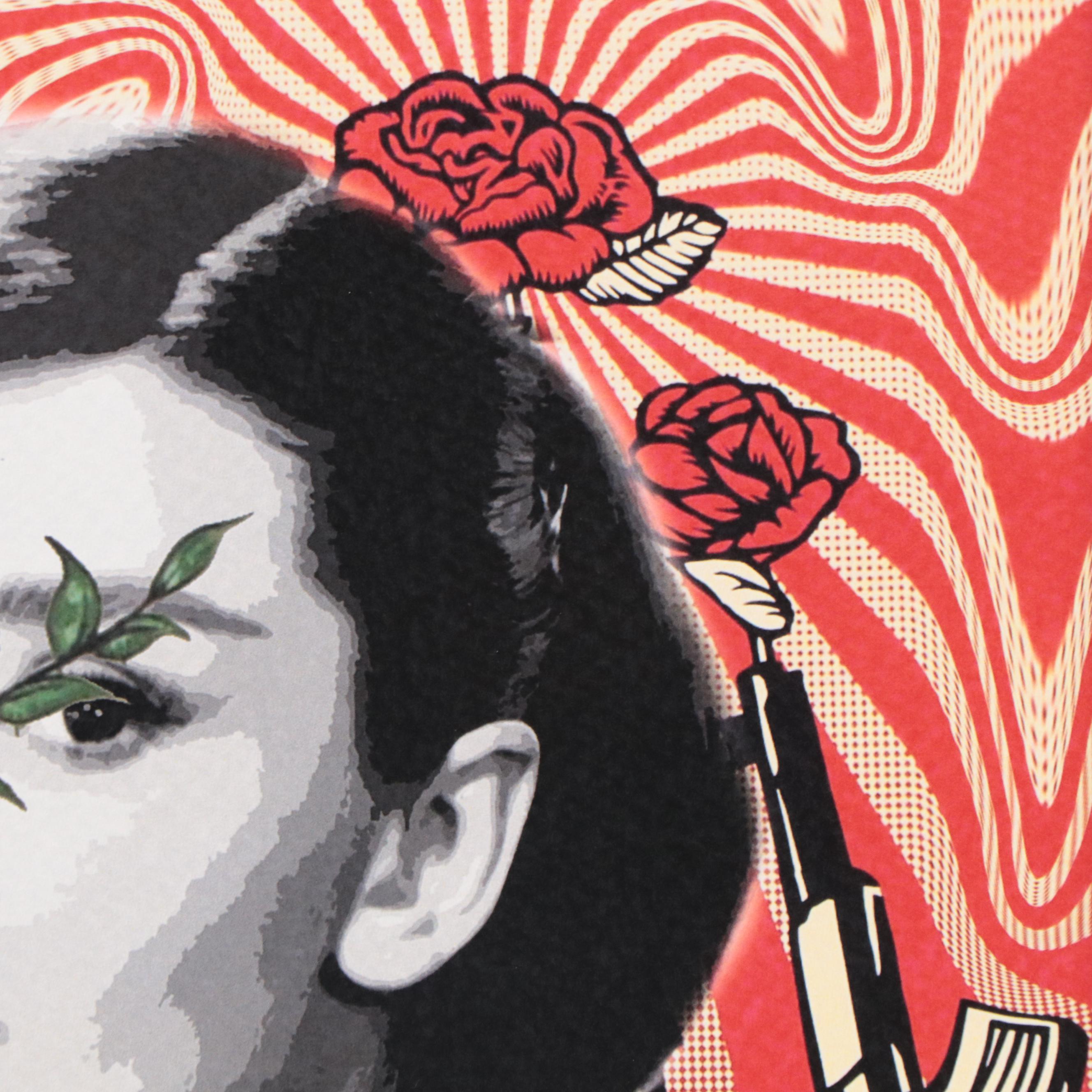 Death NYC Pop Art Graphic Print of Audrey Hepburn, 2022