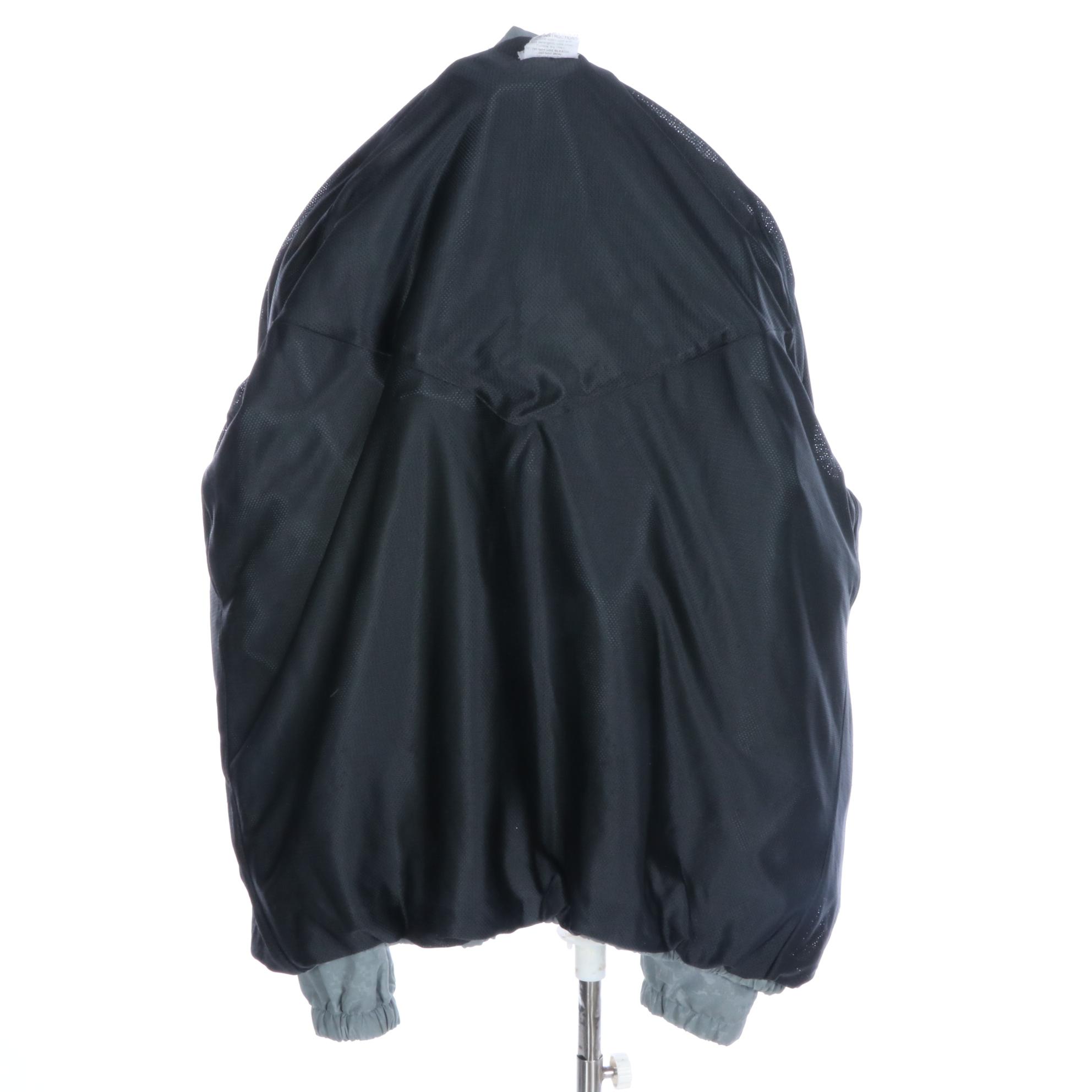 U.S. Army PFU Nylon Windbreaker in Reflective ACU/Digital Camouflage Pattern