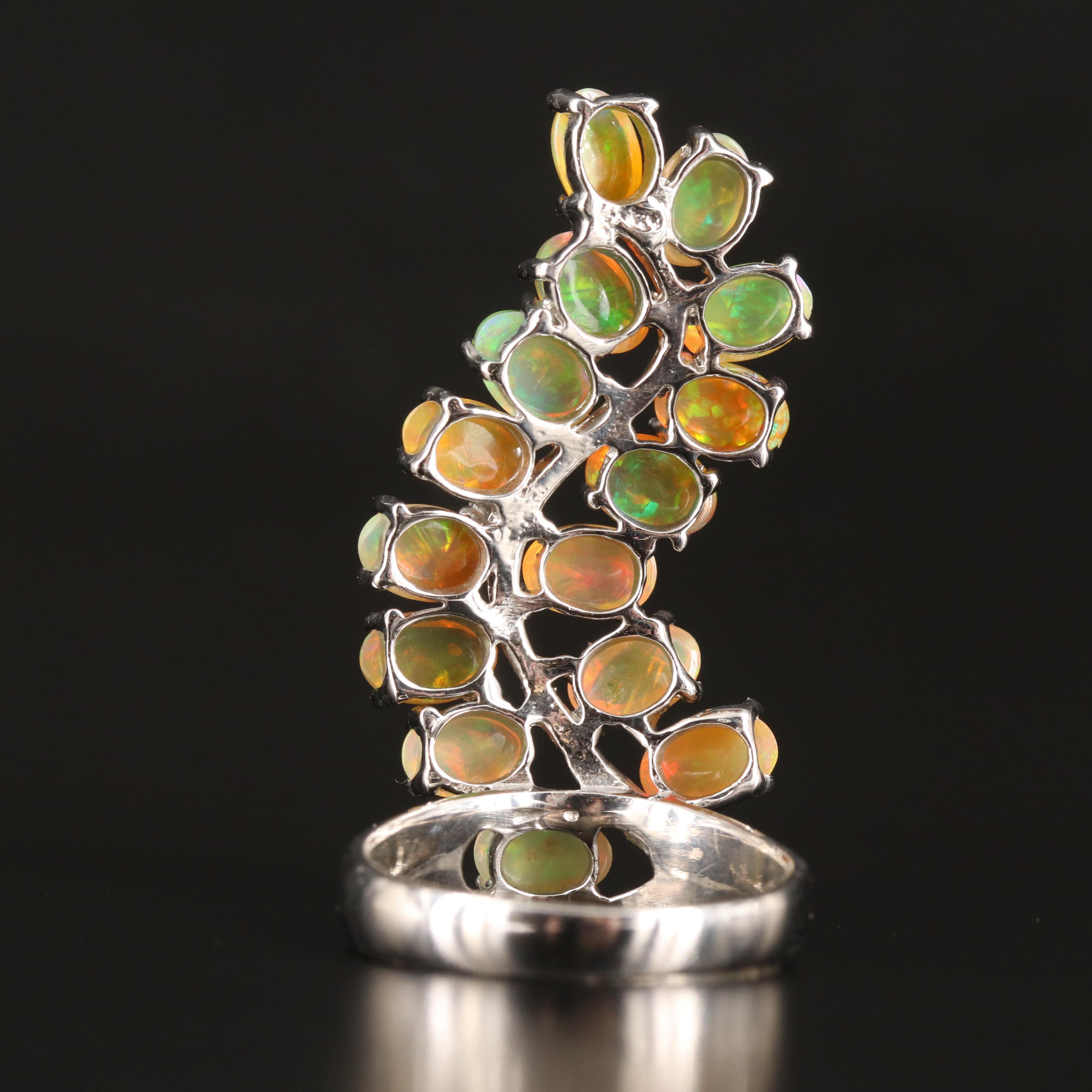 Sterling Opal Ring