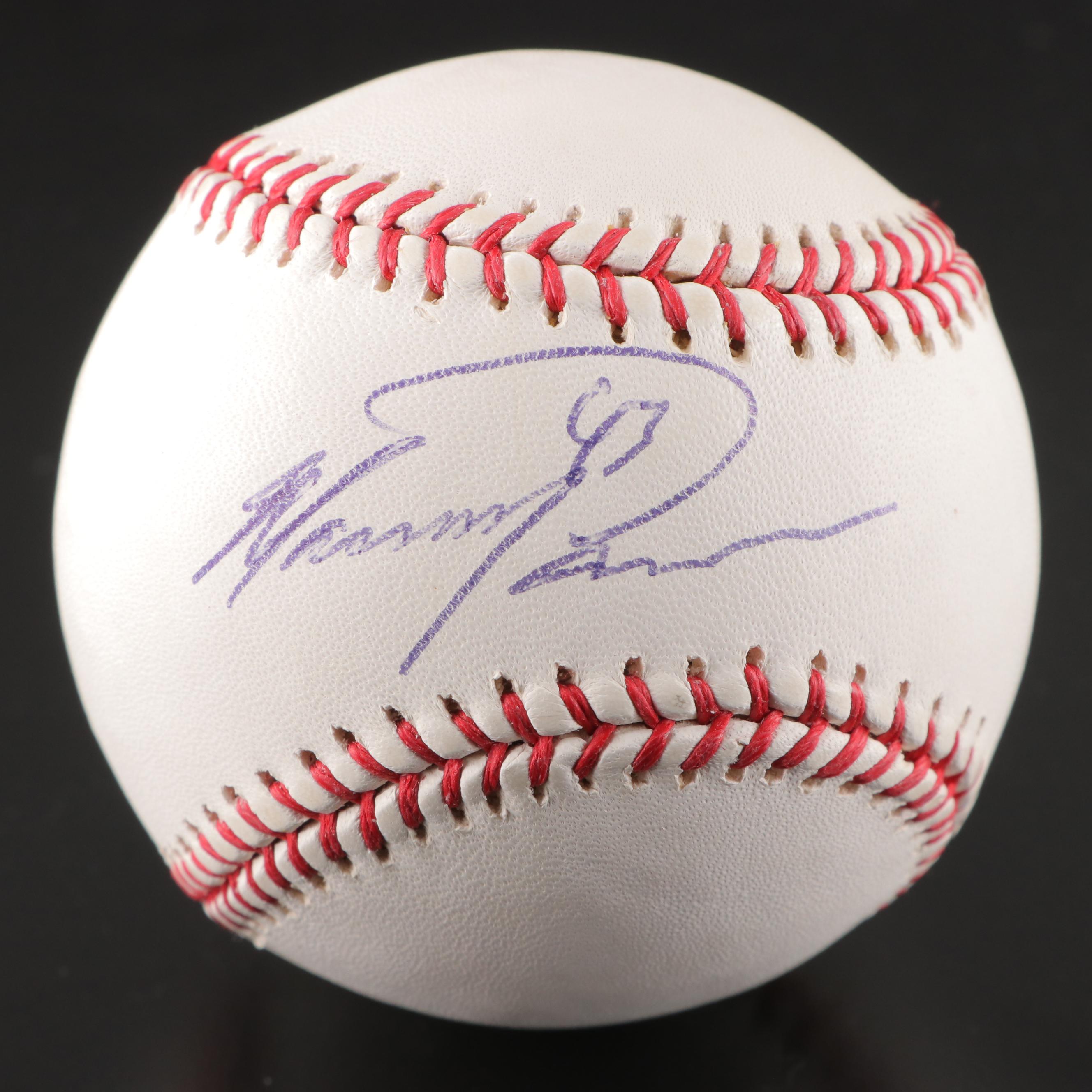 Cincinnati Reds Bruce, Stubbs, Milton, LaRue, More Signed Baseballs, 2000s–2010s