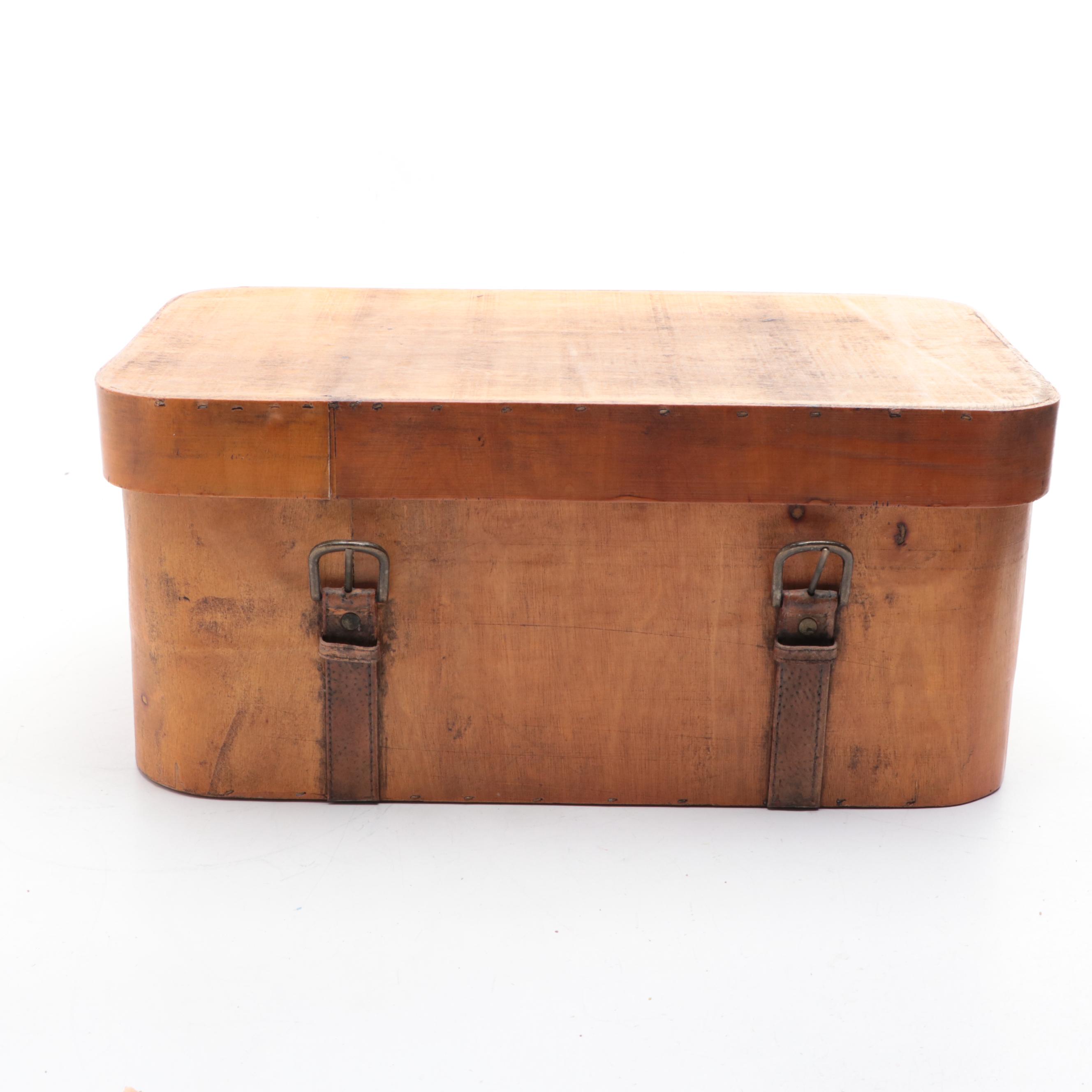 Suitcase Style Decorative Wood Boxes