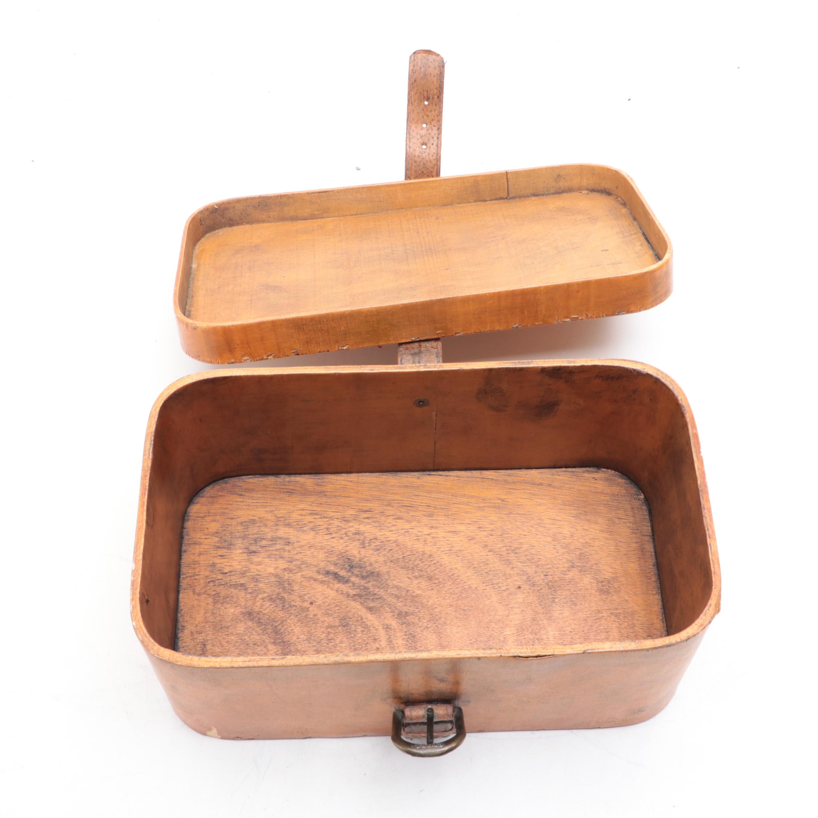 Suitcase Style Decorative Wood Boxes