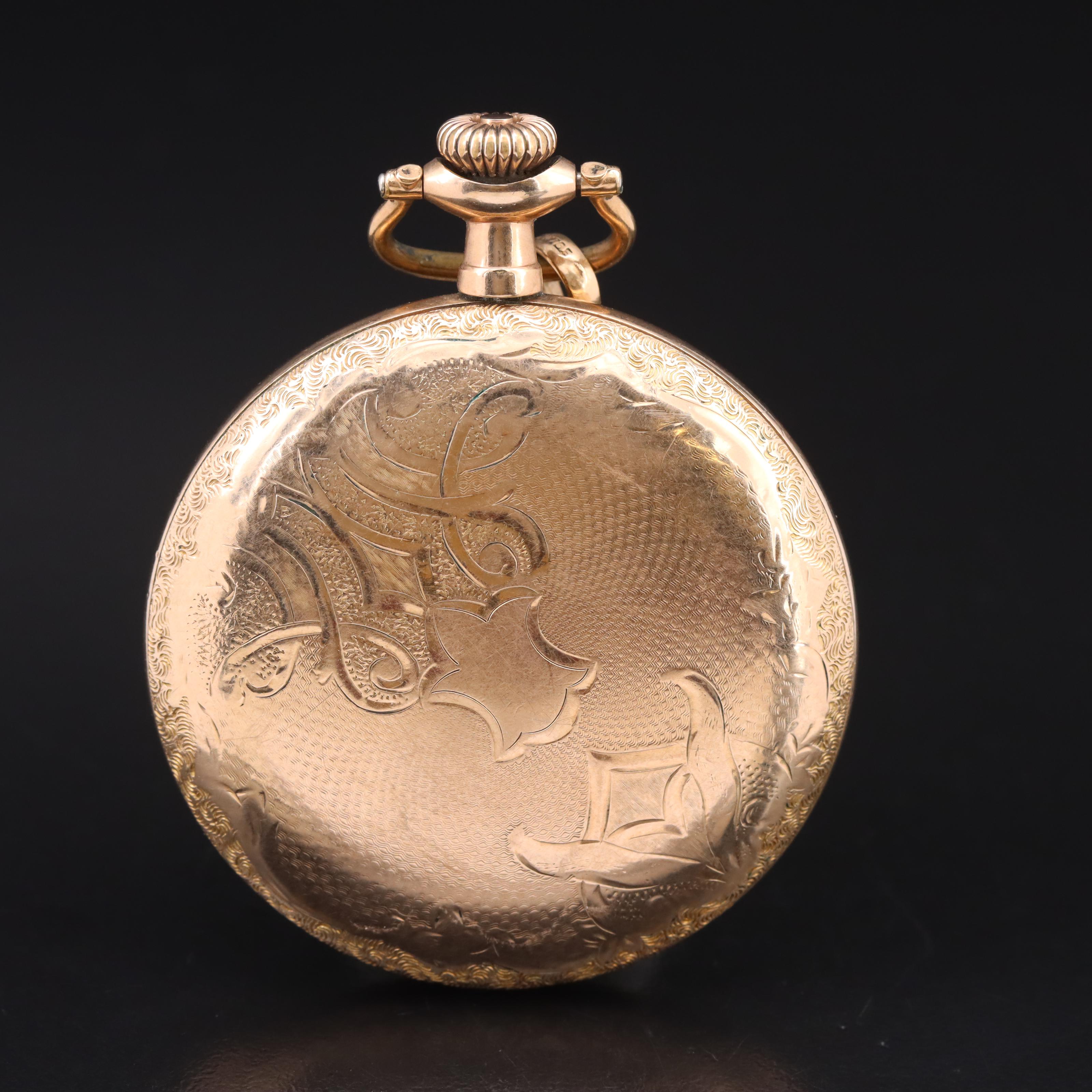 1917 Elgin Gold-Filled Pocket Watch