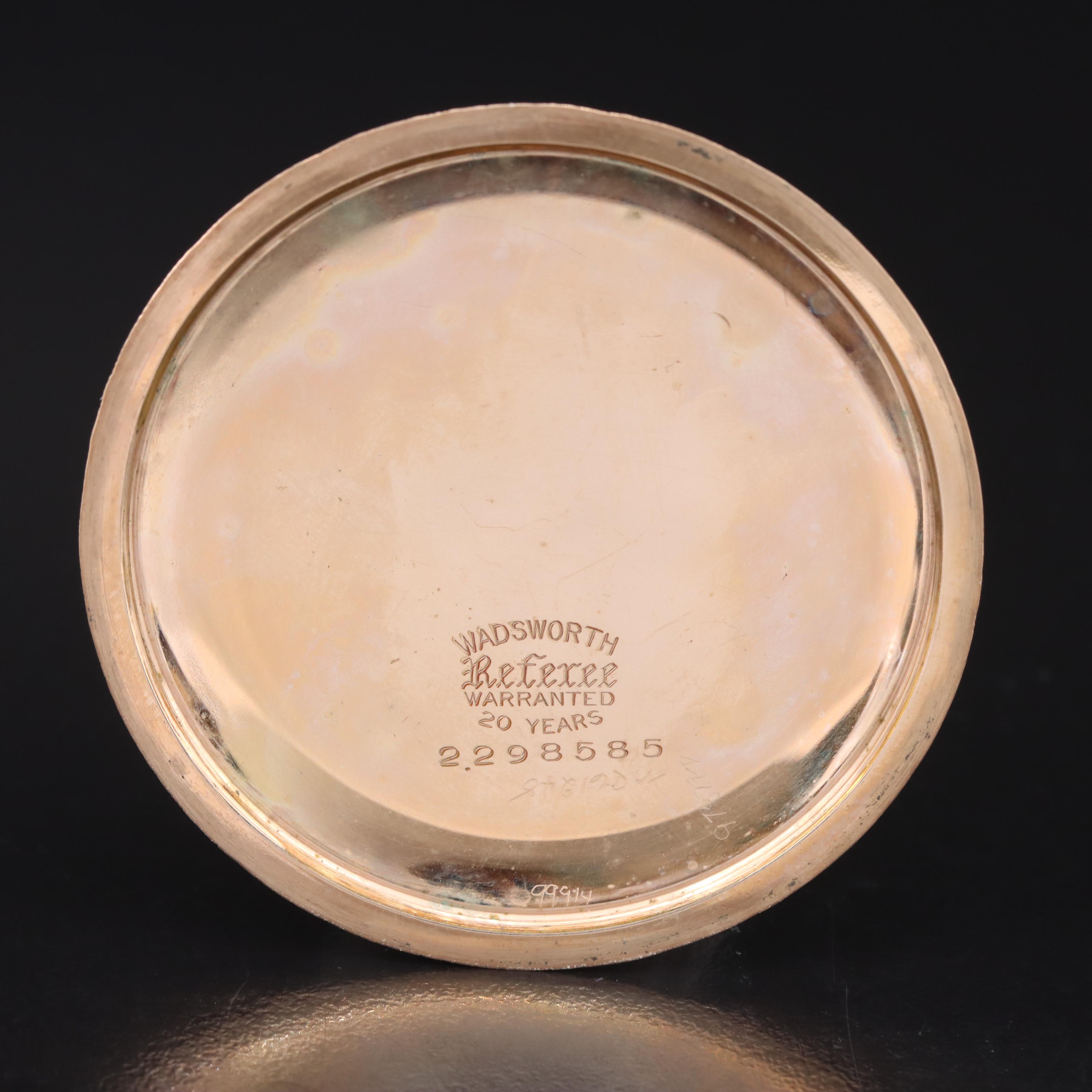 1917 Elgin Gold-Filled Pocket Watch