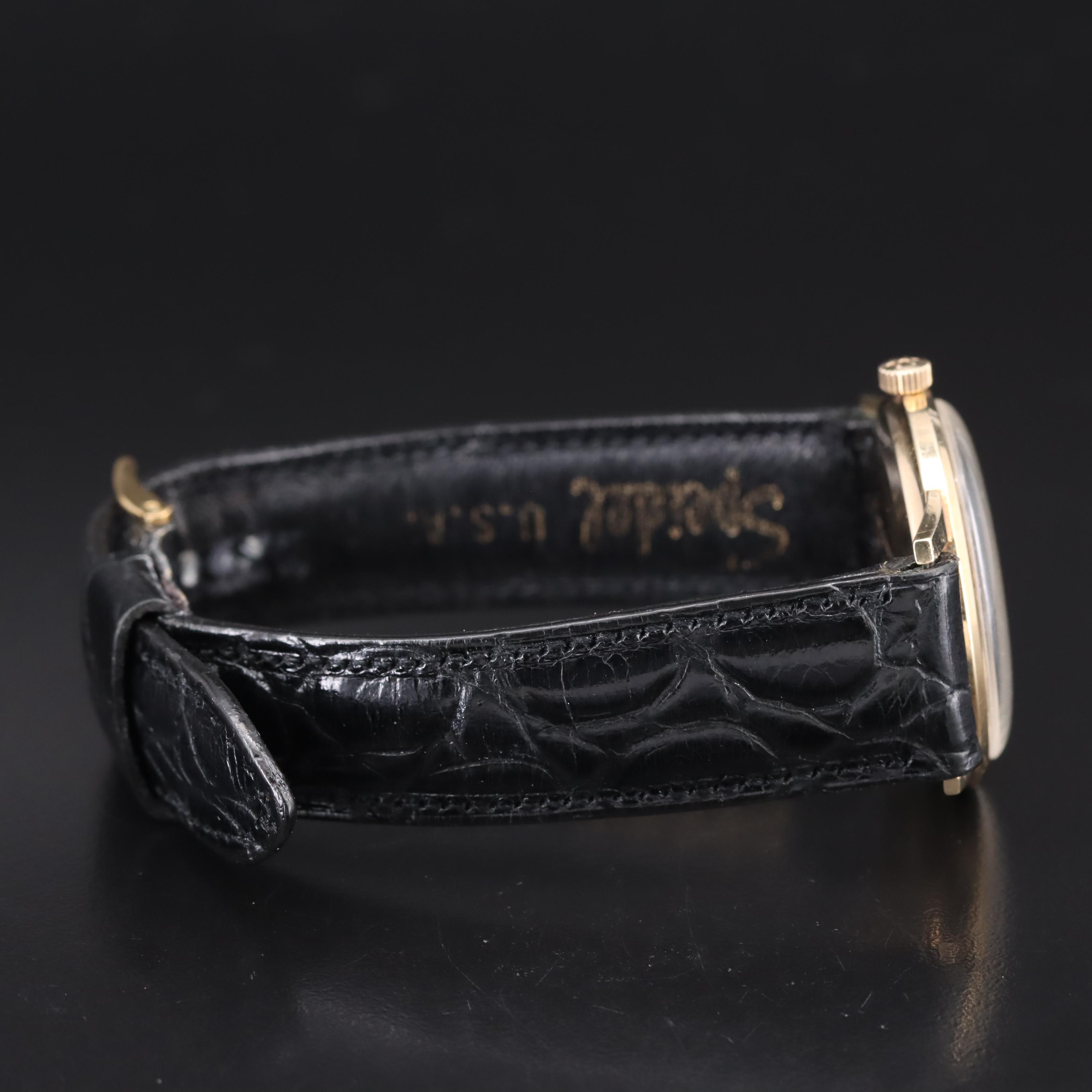 10K Hamilton Masterpiece Thin-o-matic Award Watch