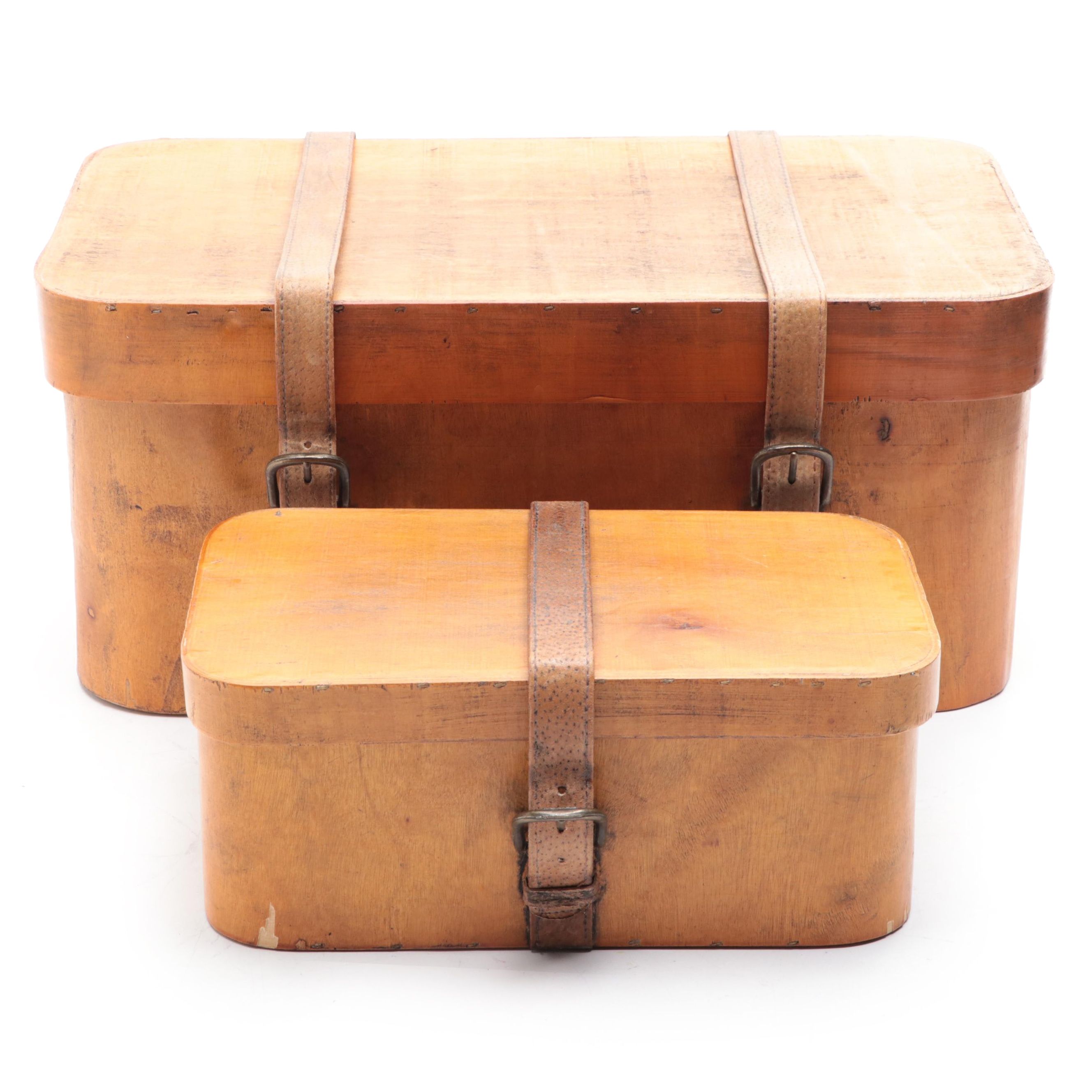 Suitcase Style Decorative Wood Boxes