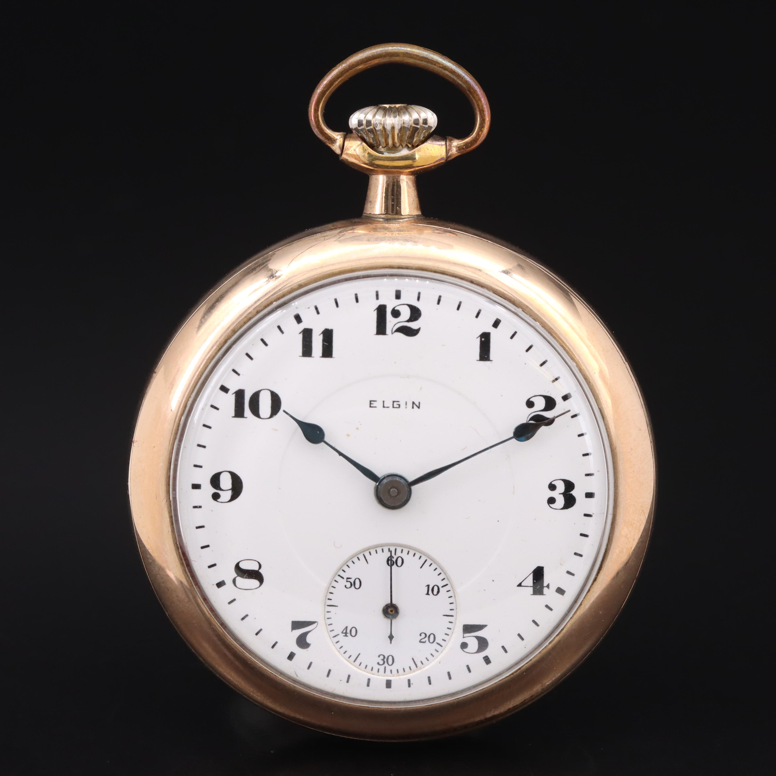 1921 Elgin 18 Size Pocket Watch