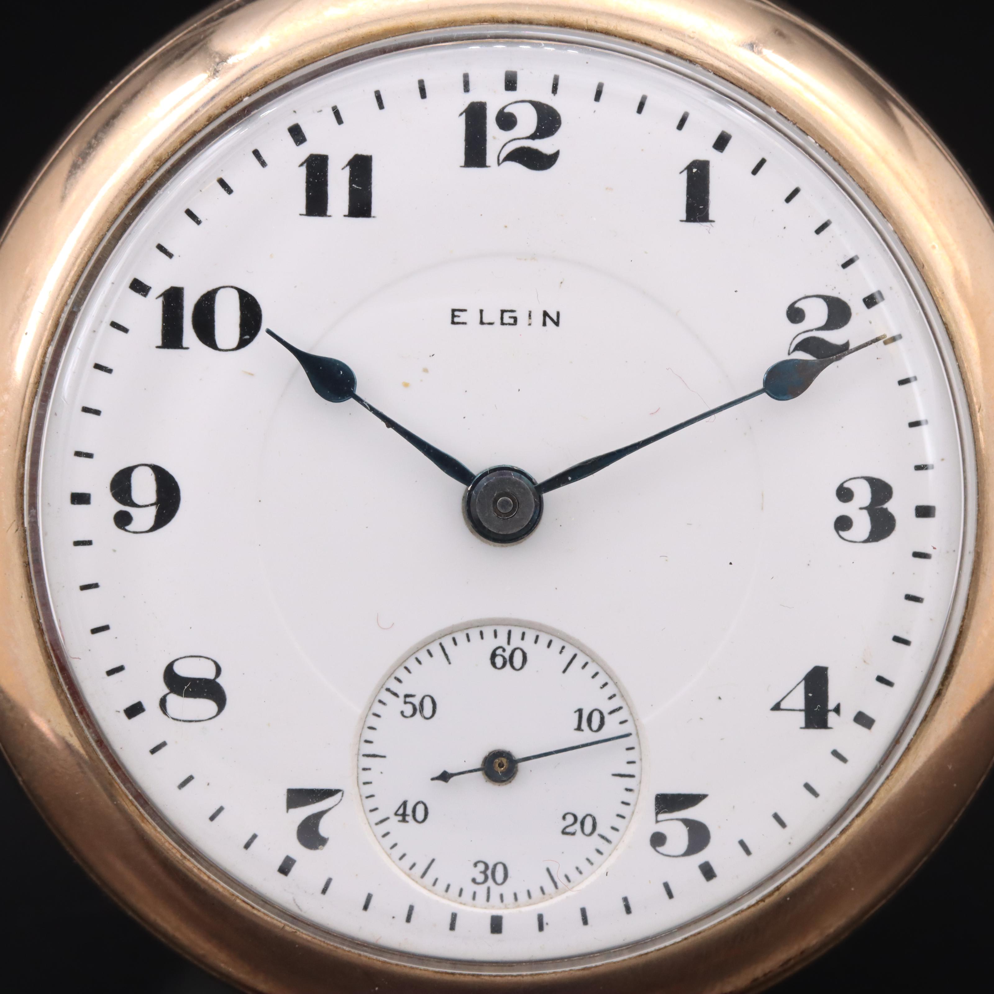 1921 Elgin 18 Size Pocket Watch