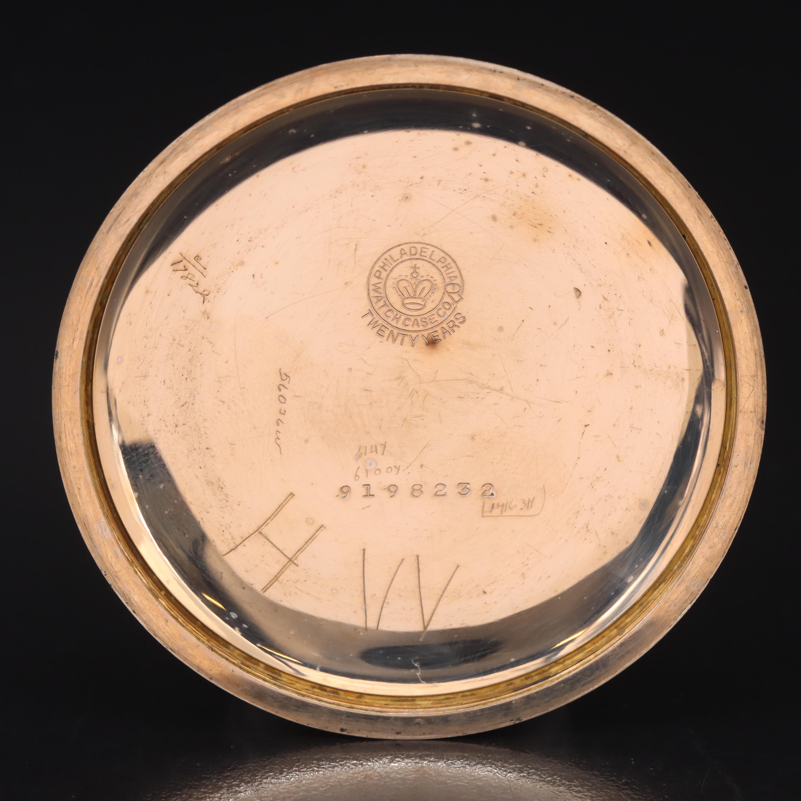 1921 Elgin 18 Size Pocket Watch