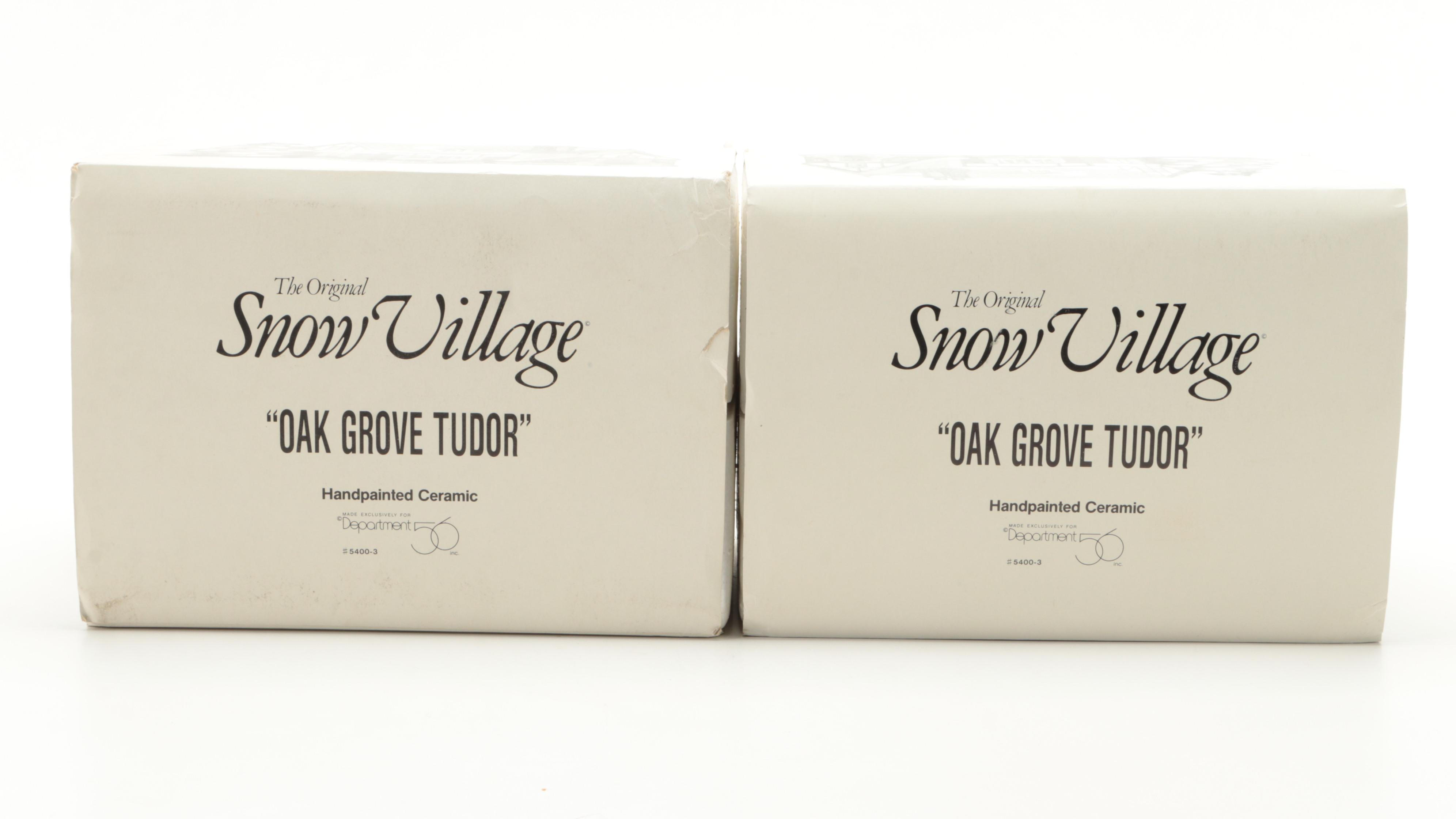 Department 56 Snow Village Farm House, Red Barn, Honeymooner Motel and More