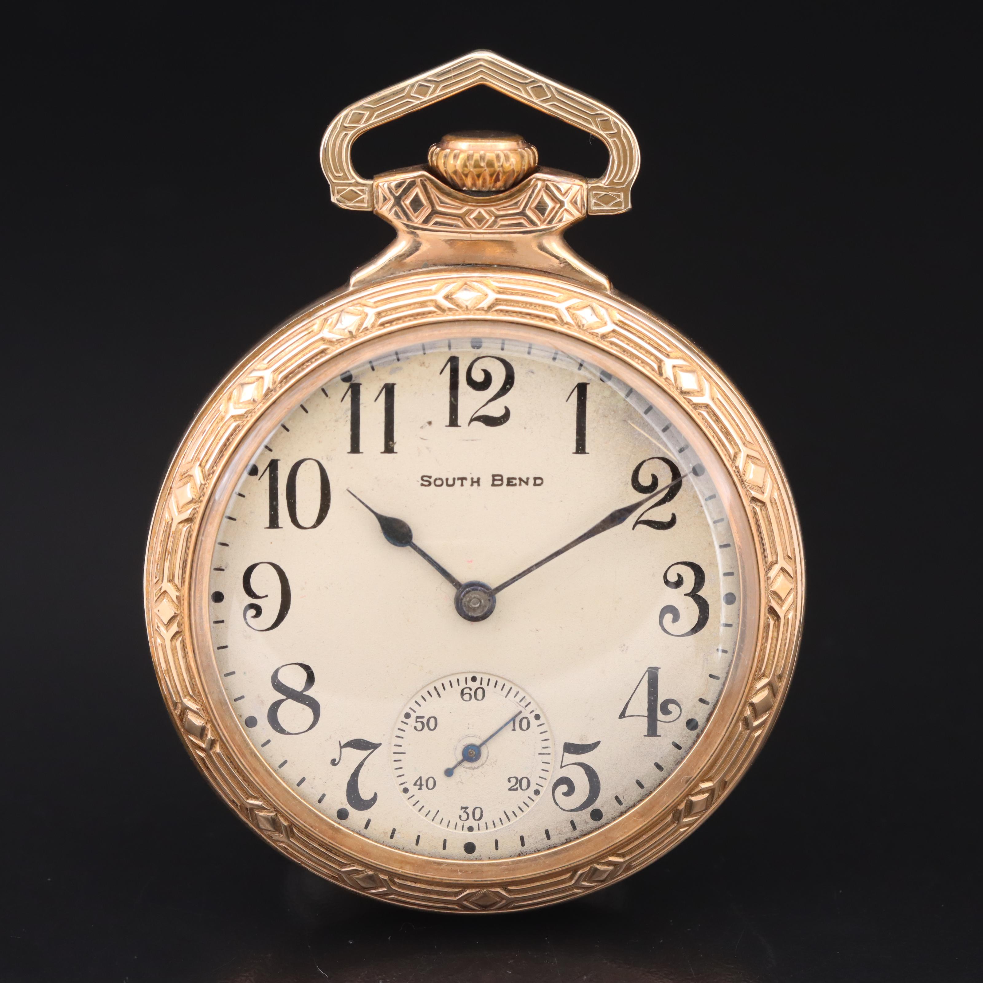 1924 South Bend Railroad Grade Pocket Watch