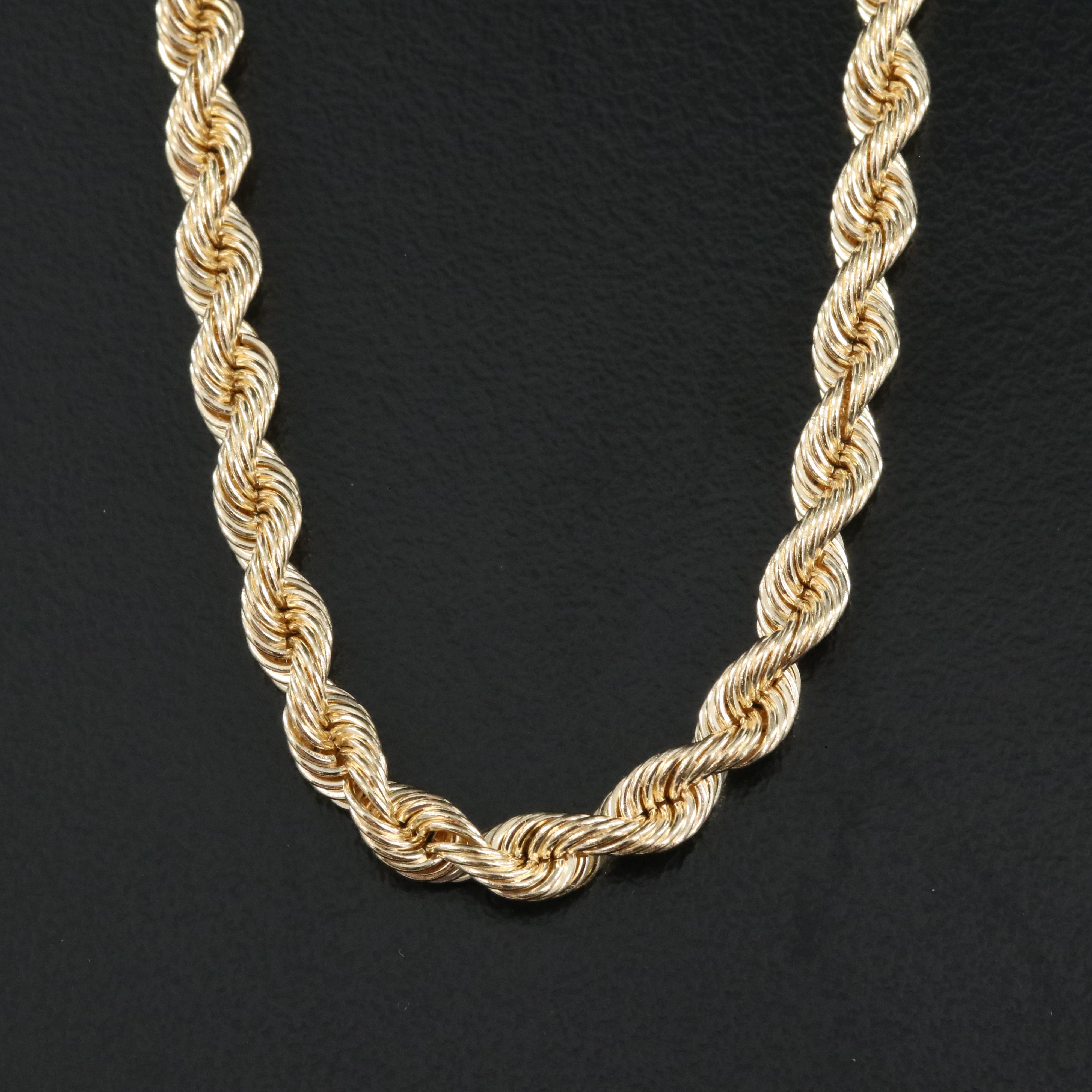 14K Rope Chain