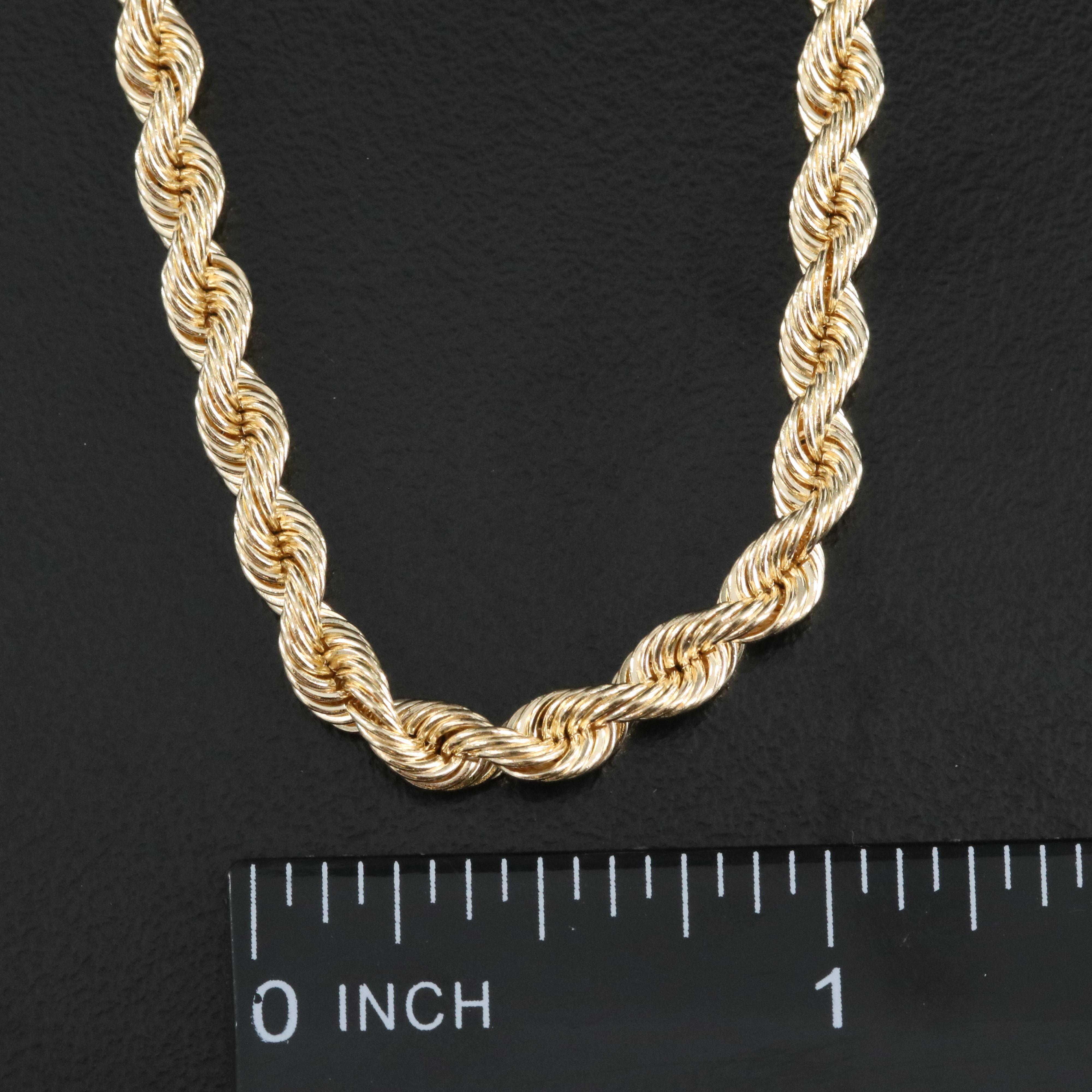 14K Rope Chain