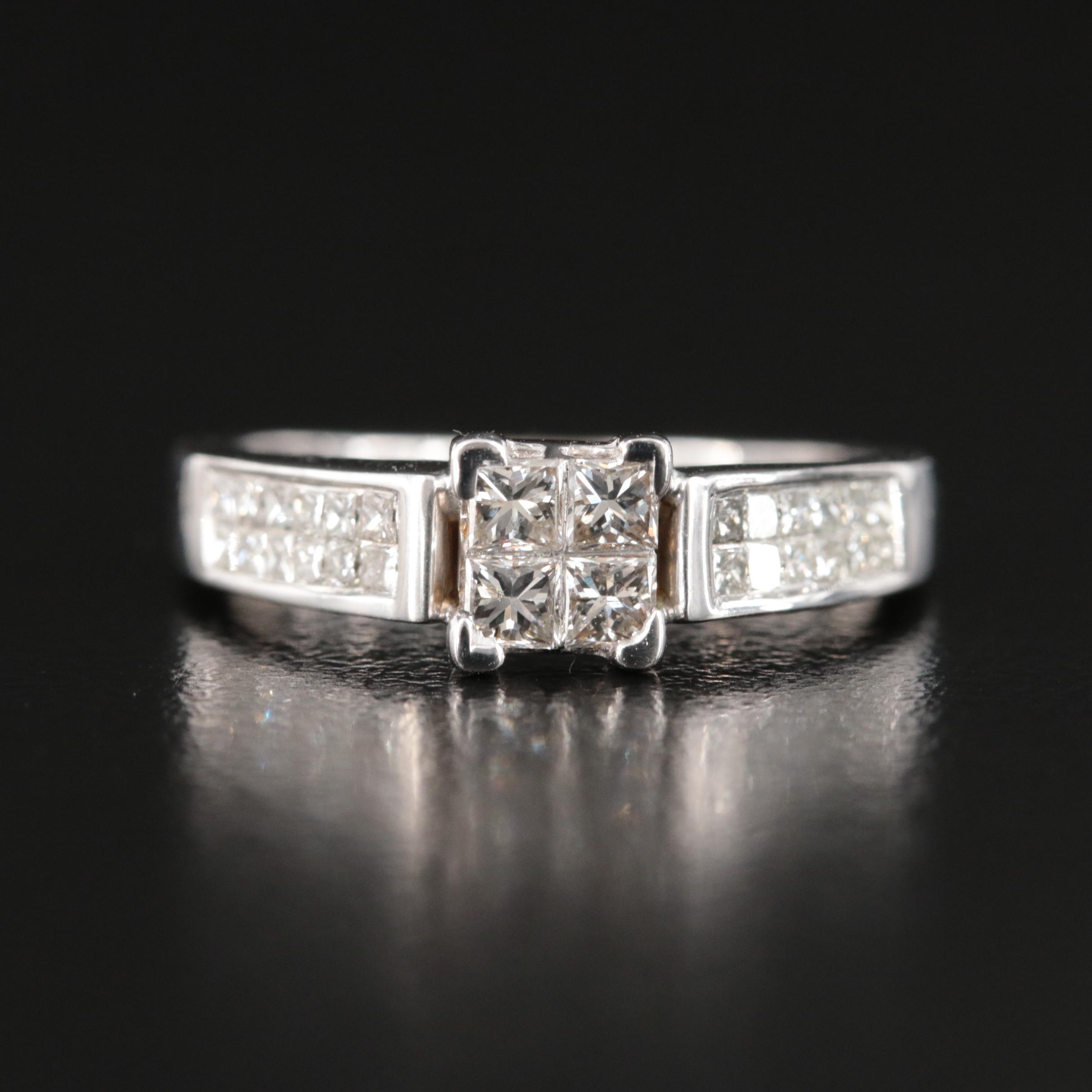 14K 0.25 CTW Diamond Ring