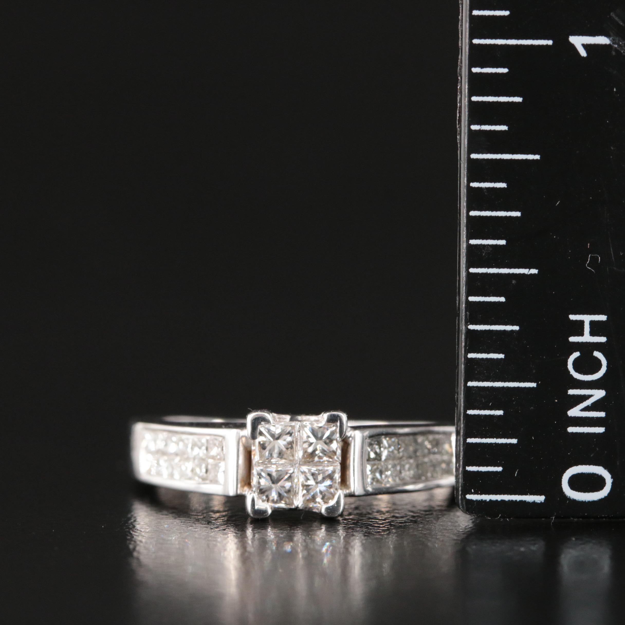 14K 0.25 CTW Diamond Ring