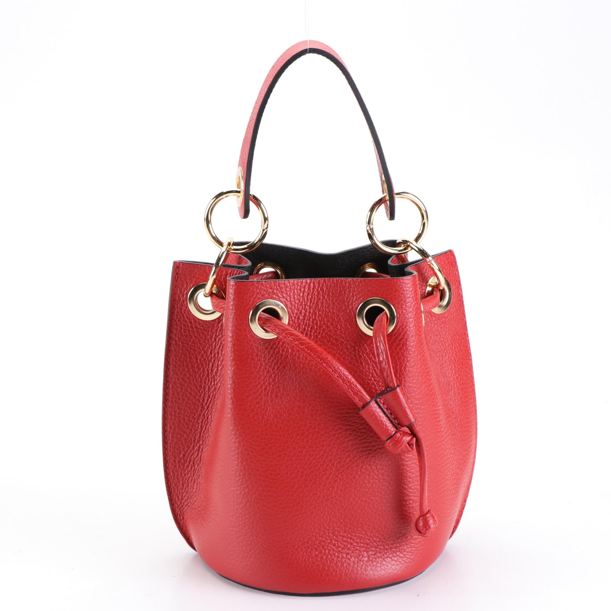 Anna Paola and DV Diva's Bag Leather Tote and Drawstring Bag