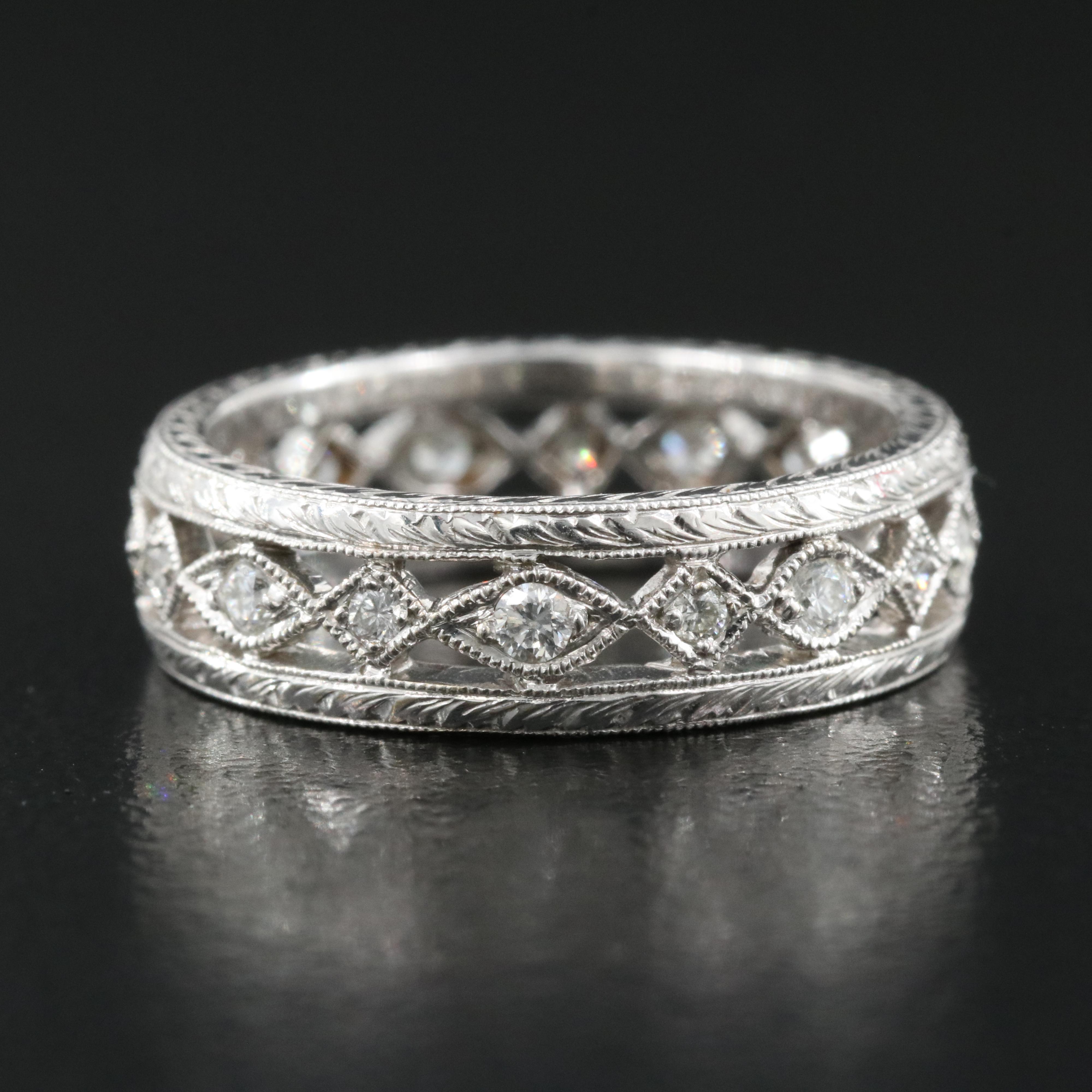 18K 0.27 CTW Diamond Eternity Band