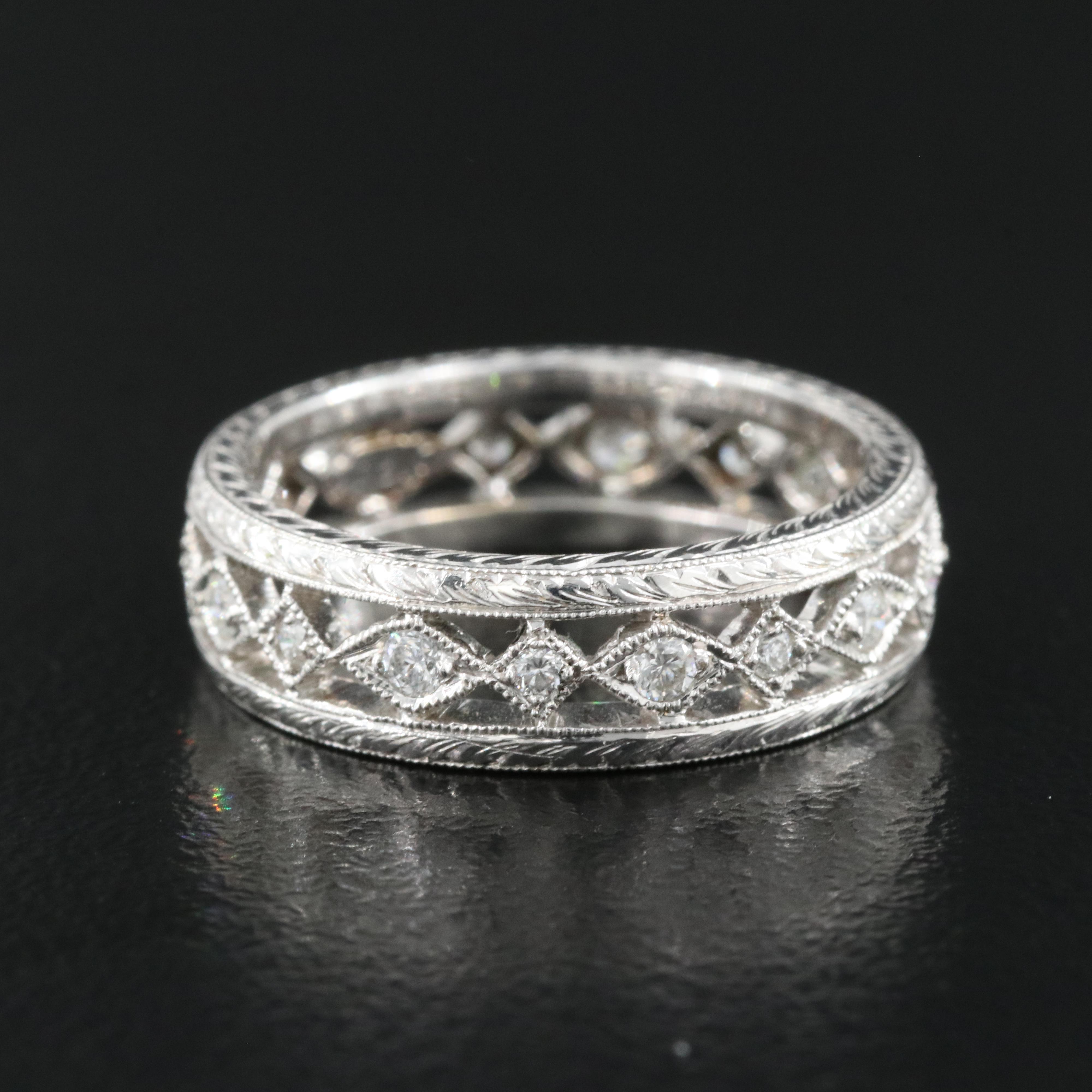 18K 0.27 CTW Diamond Eternity Band