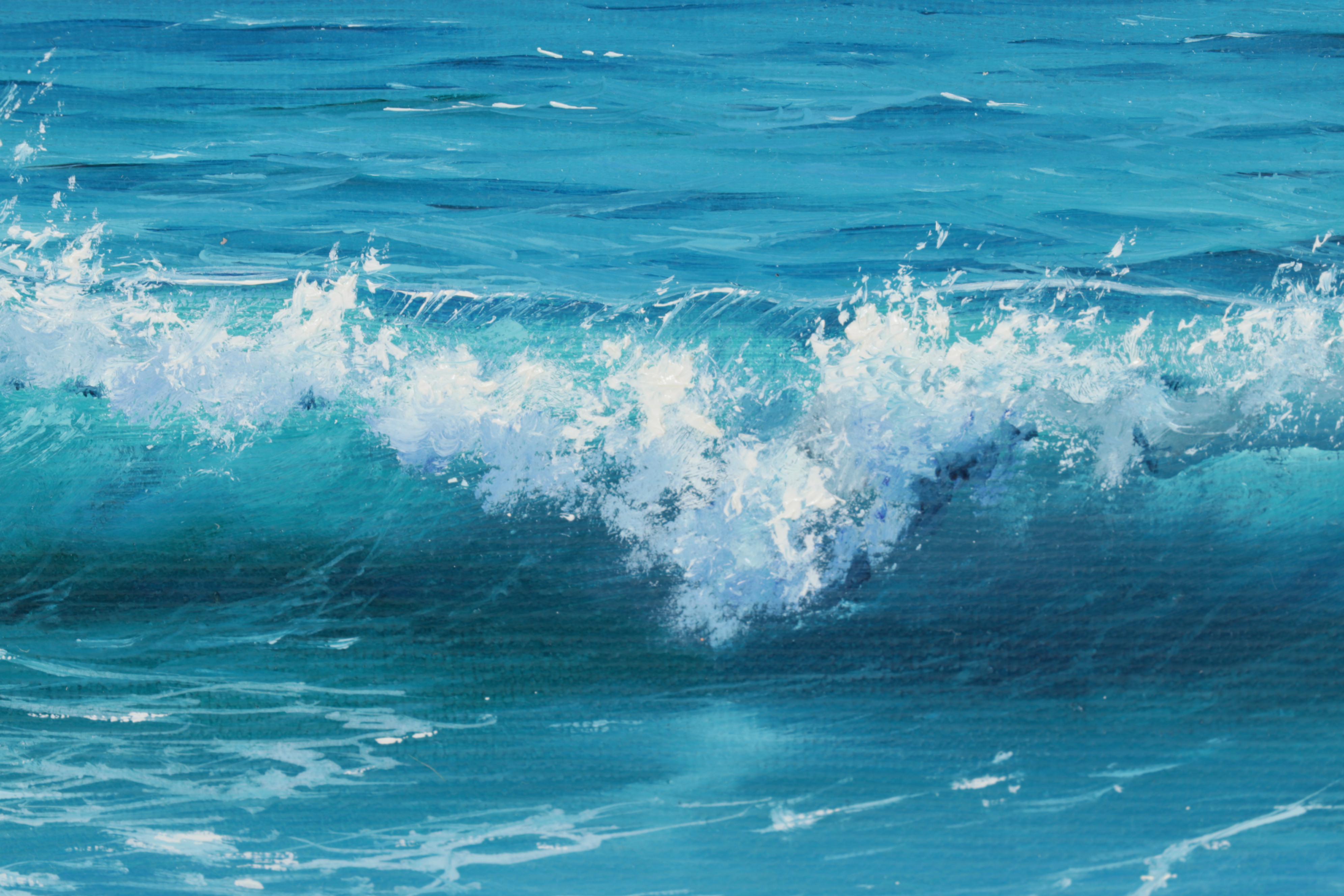 Jevgenijus Litvinas Oil Painting "Coastal Rocks," 2022