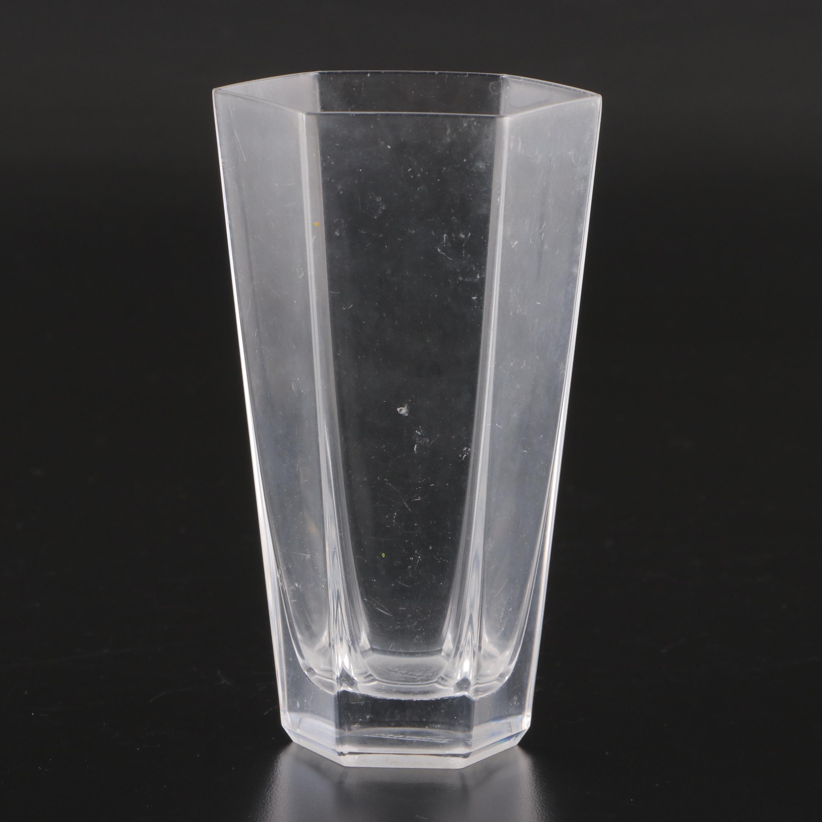 Tiffany & Co. "Frank Lloyd Wright" Crystal Highball Glass